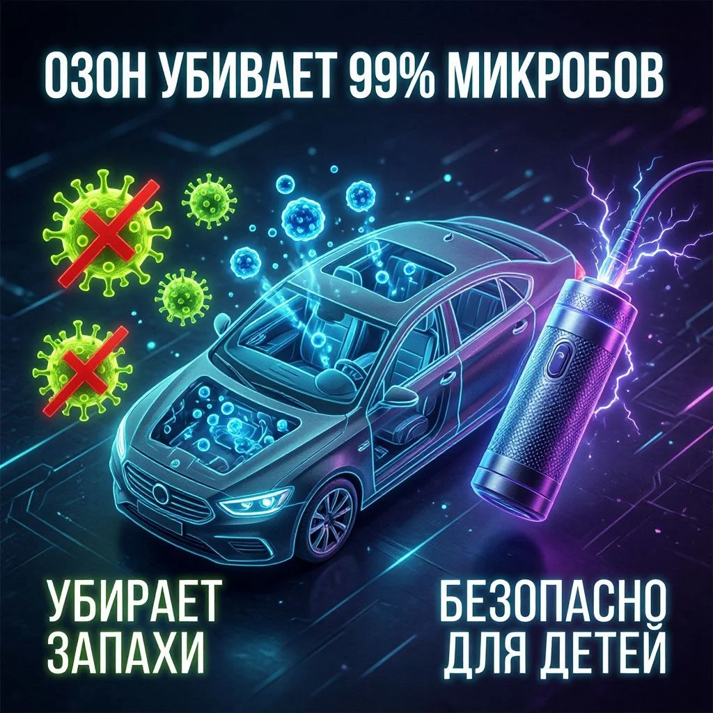 ОЗОНООБРАБОТКА САЛОНА АВТОМОБИЛЯ - изображение 1