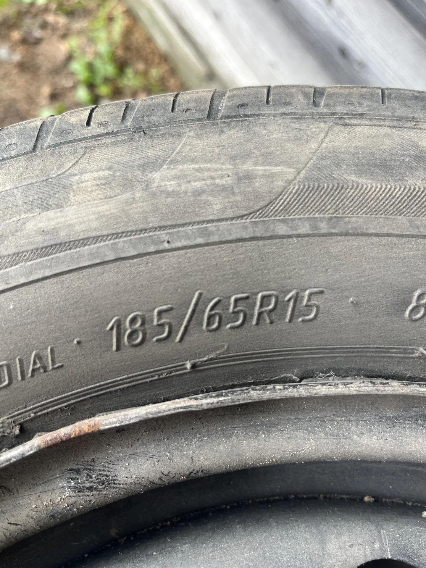 Резина в сборе 185/65R15 - миниатюра 2