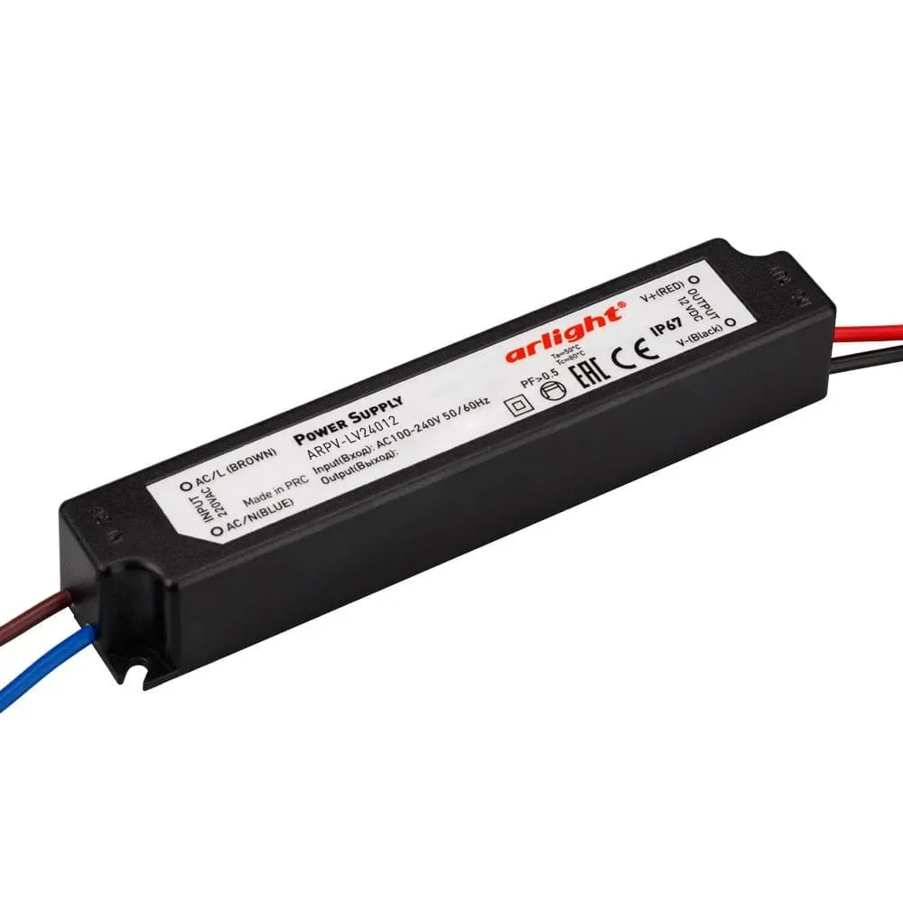 Блок питания ARPV-LV24012 (24V, 0.5A, 12W) - изображение 1