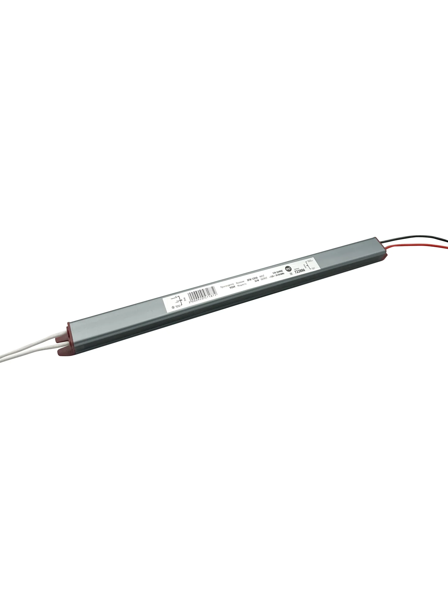Влагозащищенный блок питания DFW-36-12 (12V, 36W - изображение 1