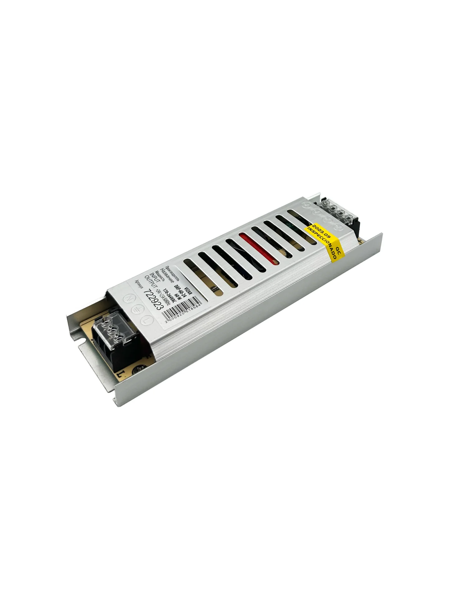 Блок питания DAP-60-24 (24V,60W, 2.5A, IP20) - изображение 1