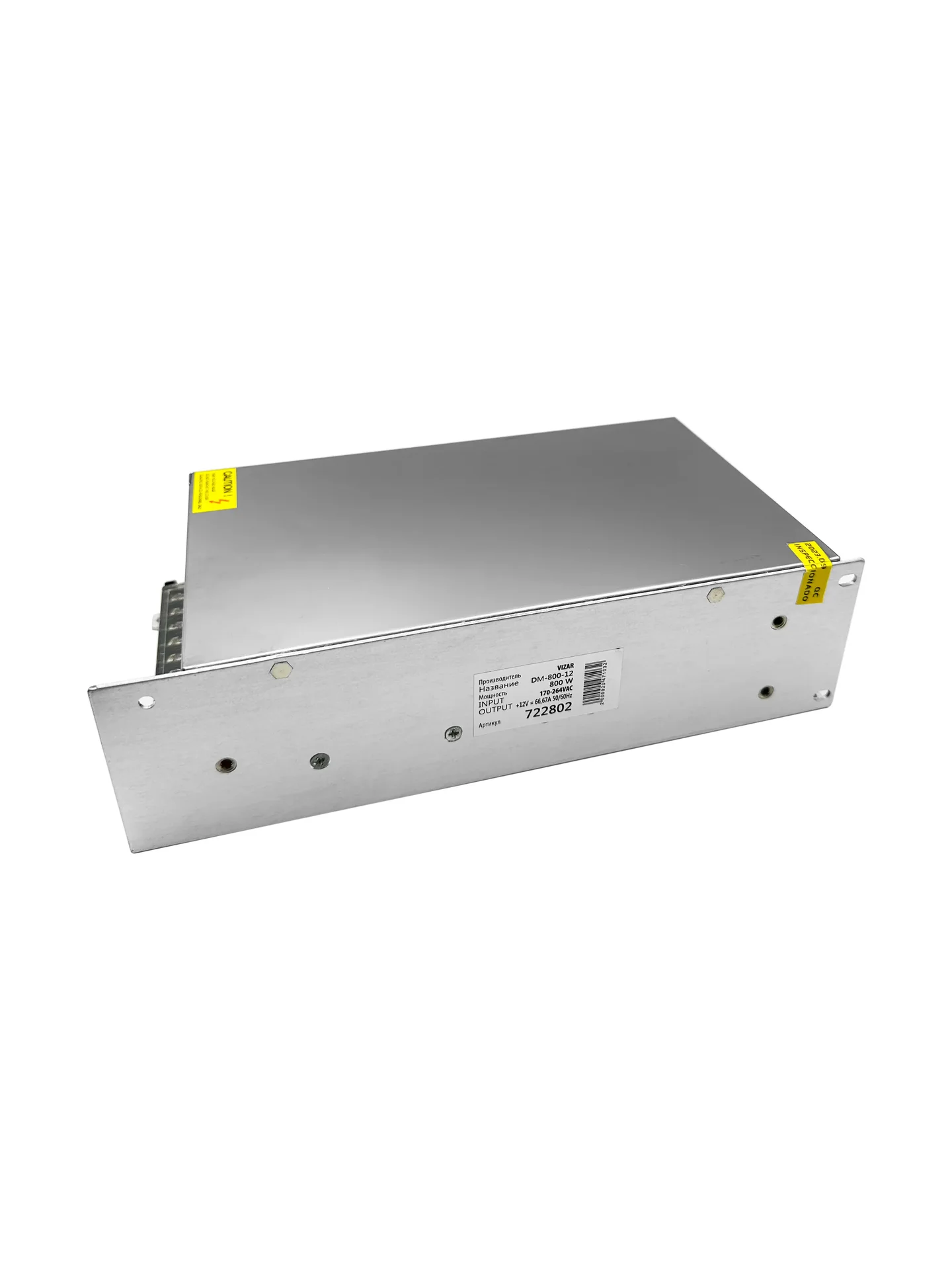 Блок питания DM-800-12 (12V,800W, 66.67A, IP20) - изображение 1