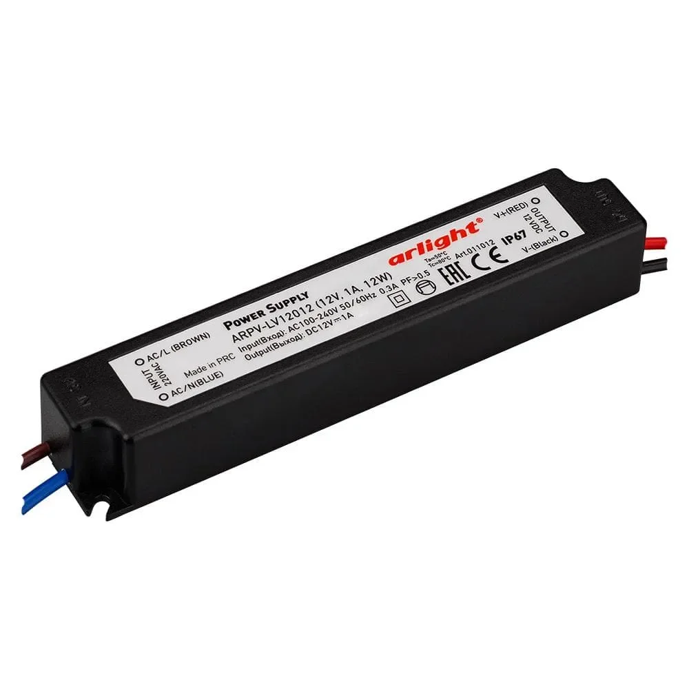 Блок питания ARPV-LV12012 (12V, 1.0A, 12W) - изображение 1