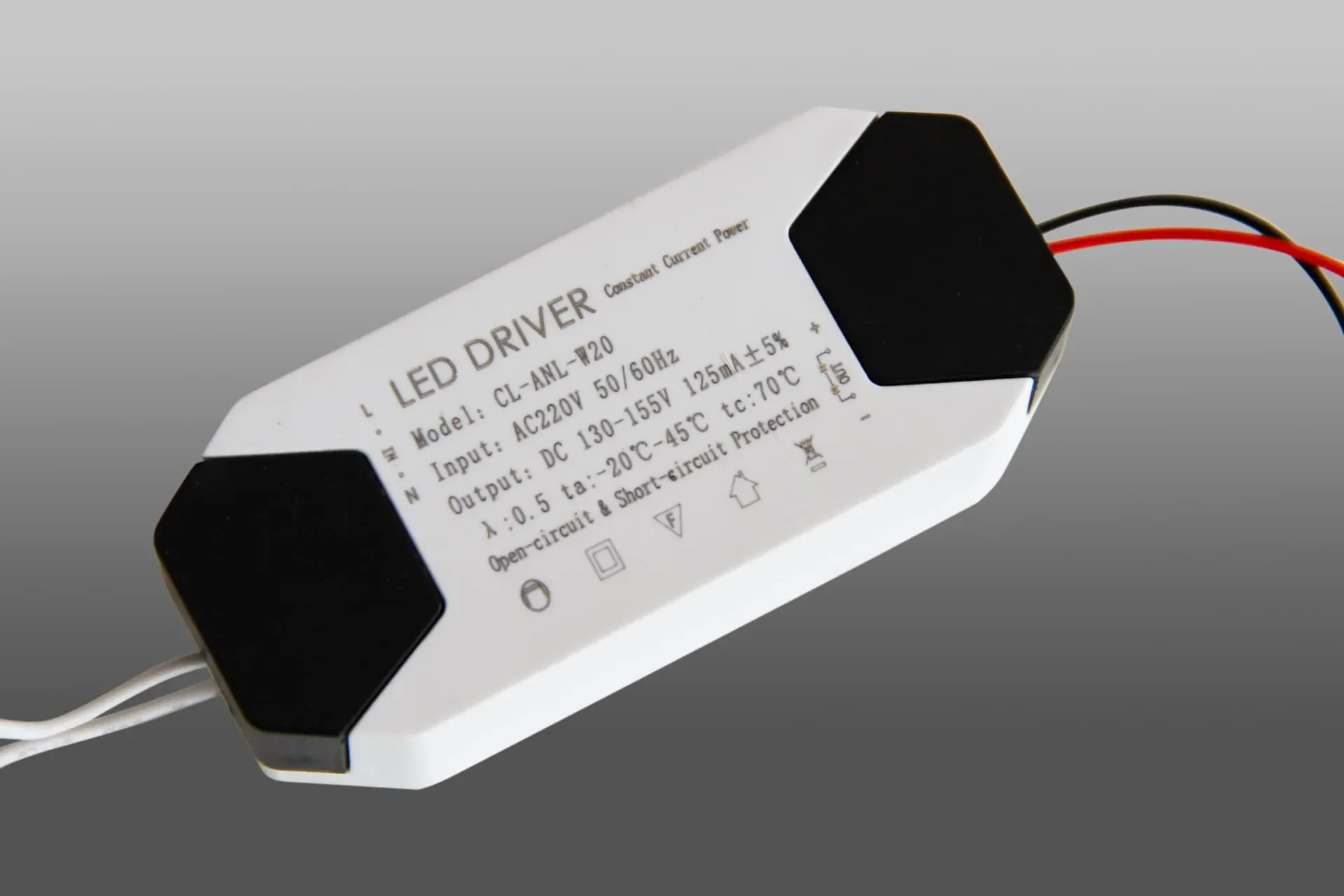 Драйвер DM-20W (130-155V, 20W, 125mA) - изображение 1