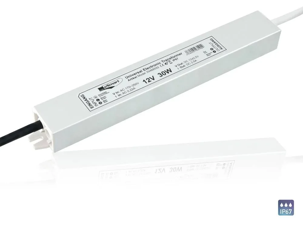 Блок питания ASV-12030 (12V, 30W, 2.5A, IP67) - изображение 1