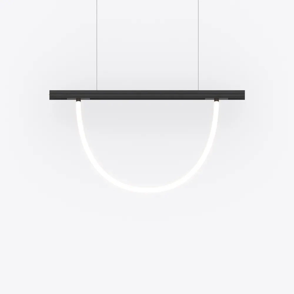 Магнитный светильник Atlas Kyma 32W 360° Black - изображение 1