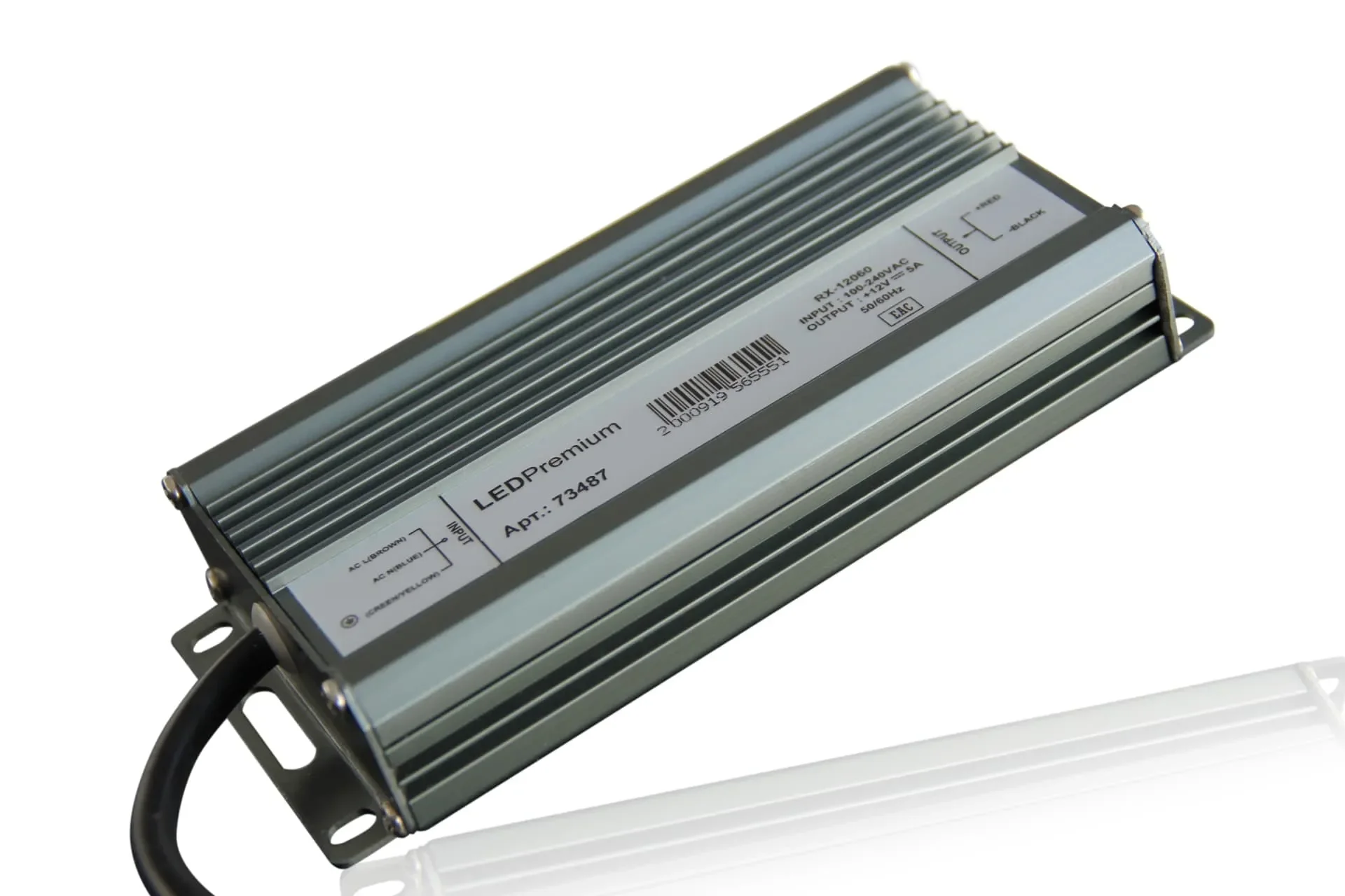 Блок питания RX-12060-Slim (12V, 60W, 5A) - изображение 1
