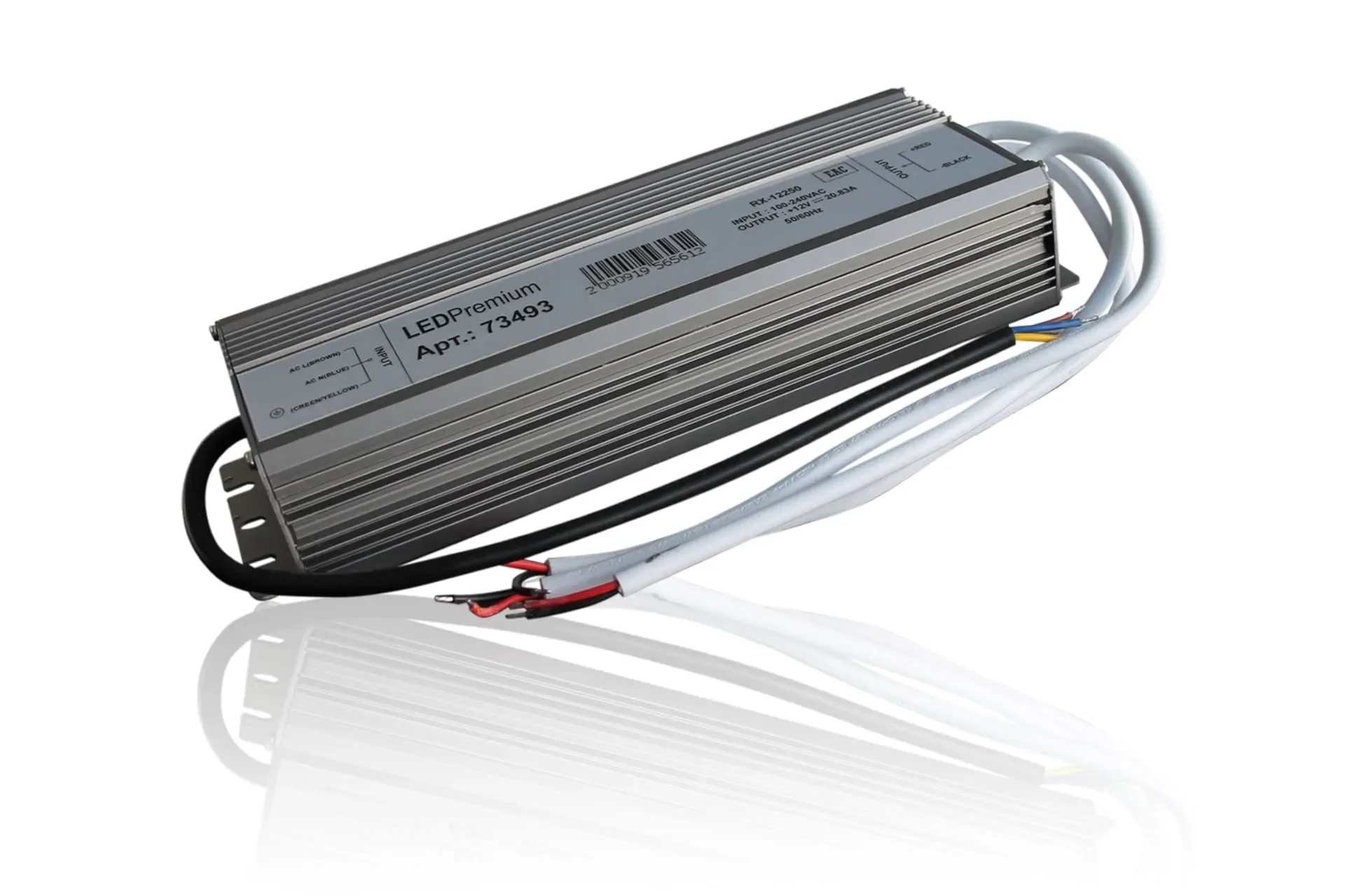 Блок питания RX-12250-Slim (12V, 250W, 20.8A) - изображение 1