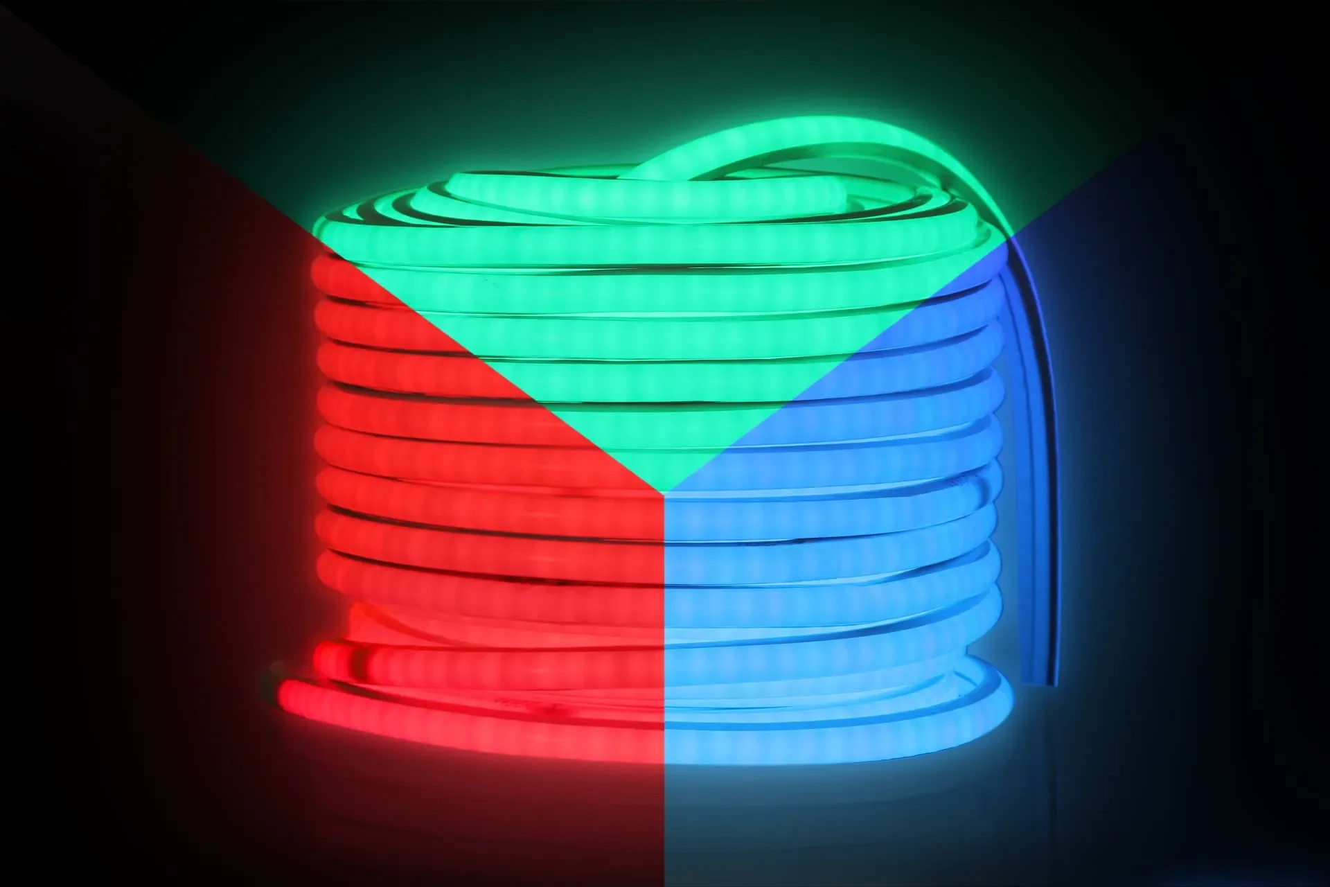 Гибкий неон LP SMD5050, 60led/m, 220V, 8х18мм, RGB - изображение 1