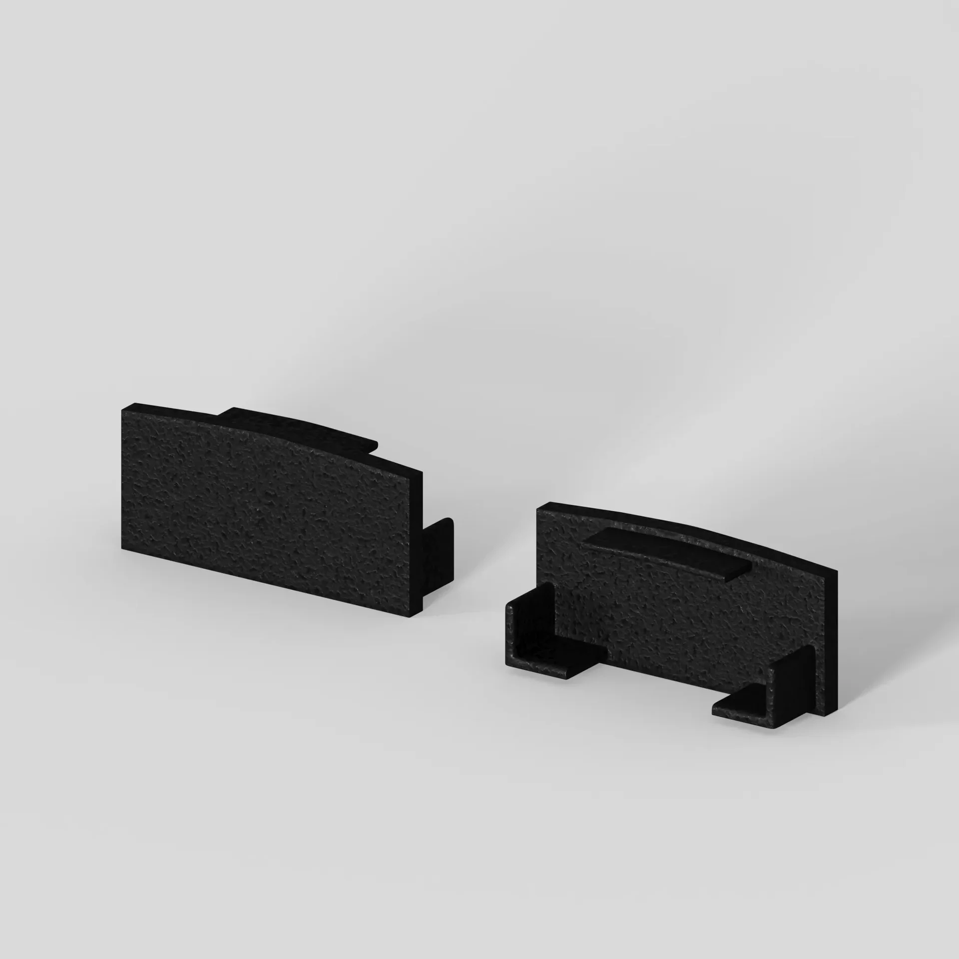 Заглушка для профиля Sense LPK-0715-P глухая Black