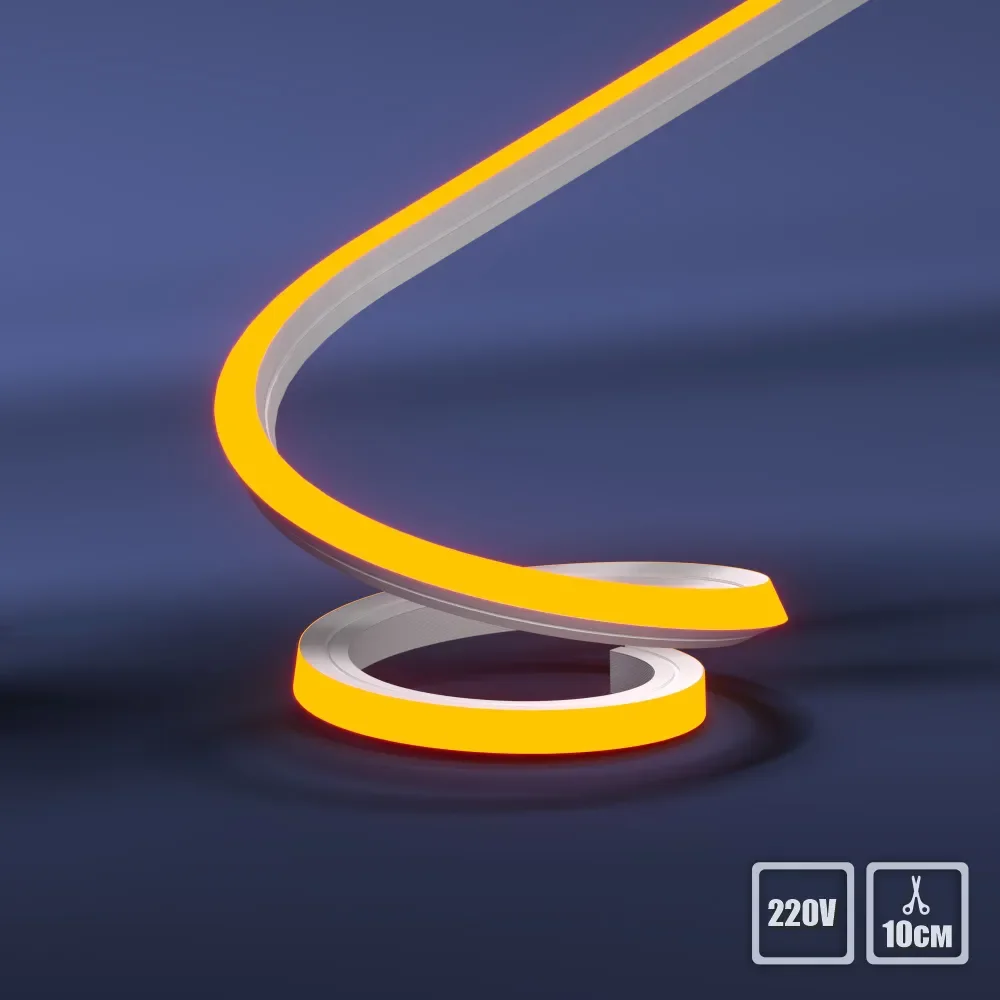 Гибкий неон LP SMD2835, 120led/m, 220V, 12х12мм - изображение 1