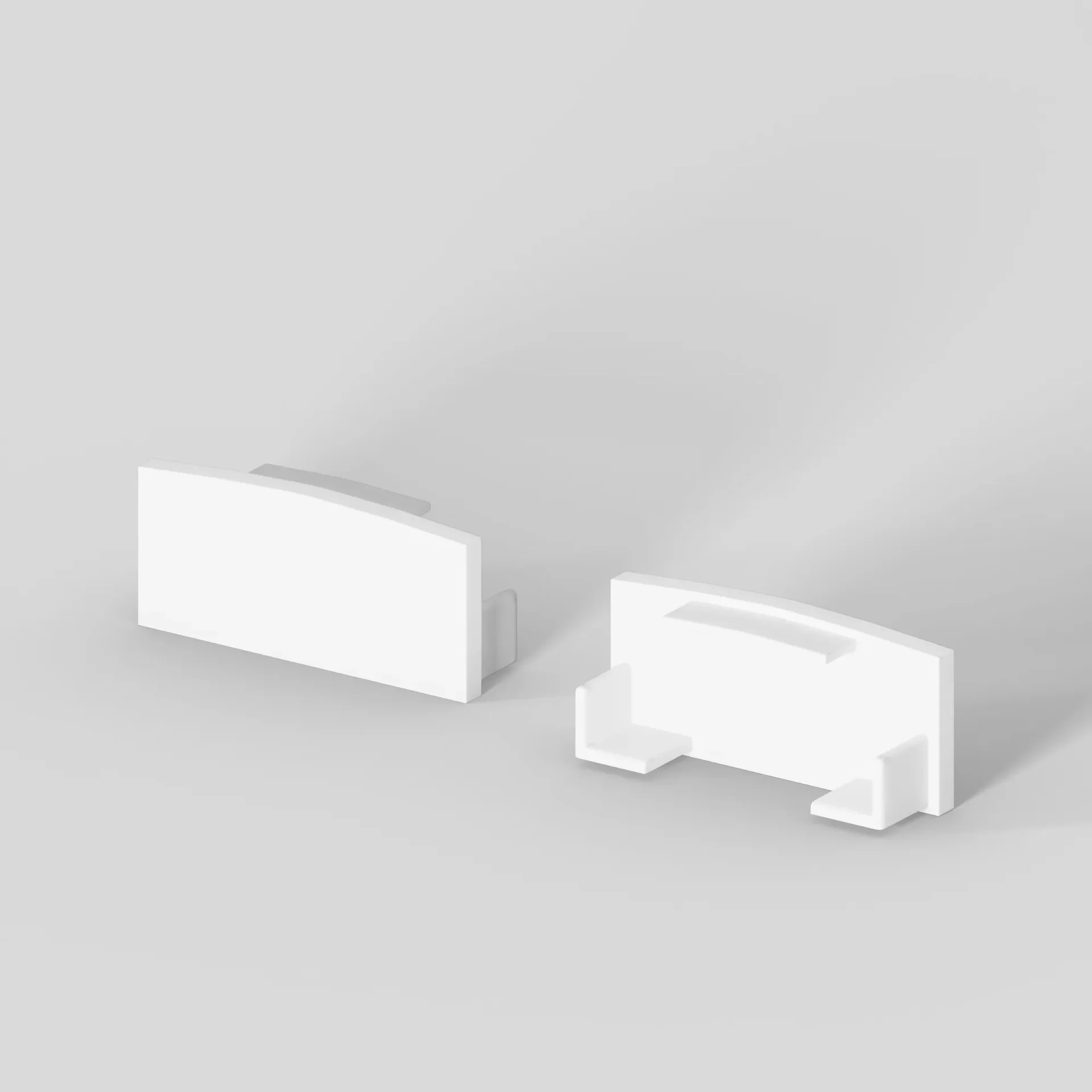 Заглушка для профиля Sense LPK-0715-P глухая White