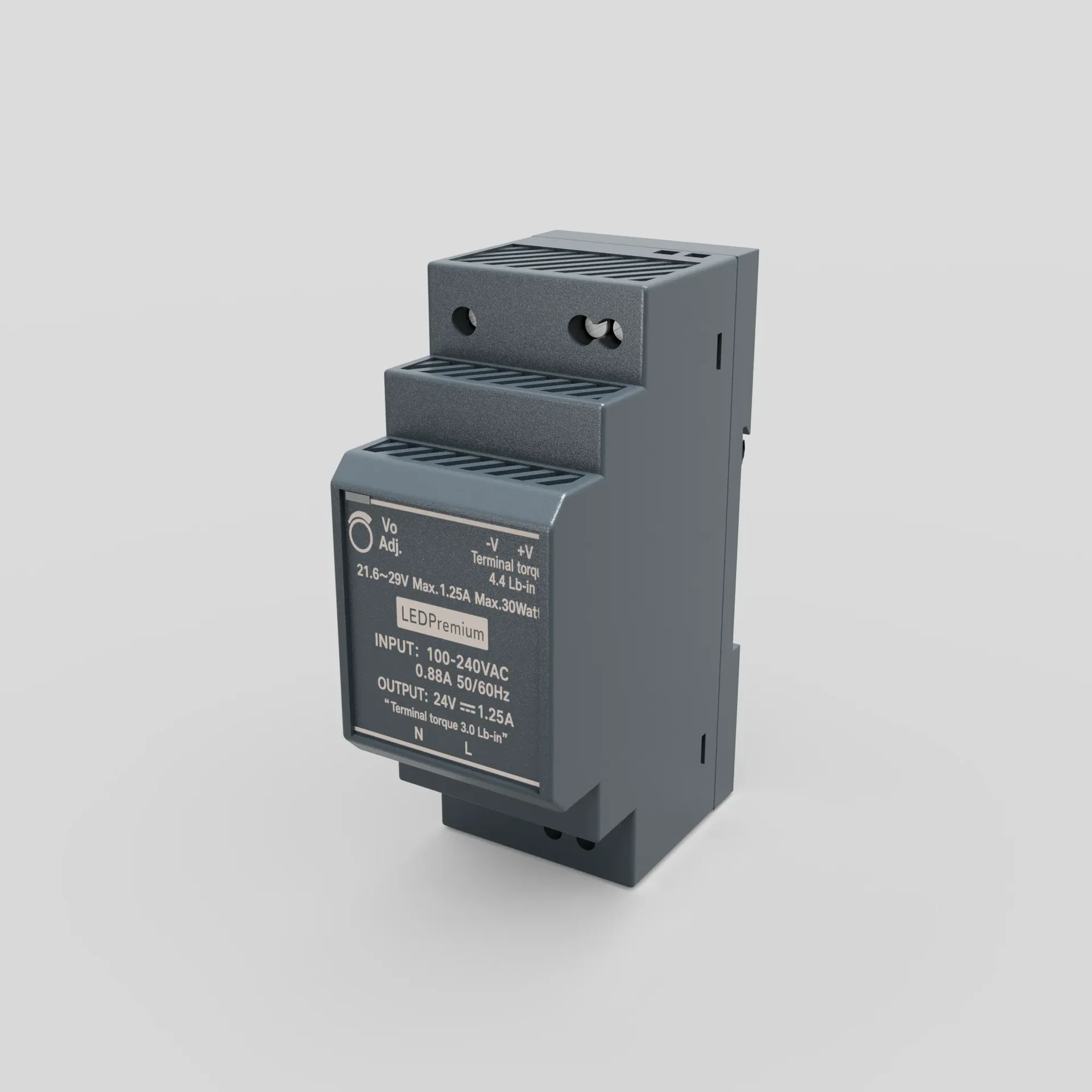Блок питания на DIN-рейку LP-DRH-30-24 (24V, 1.25A