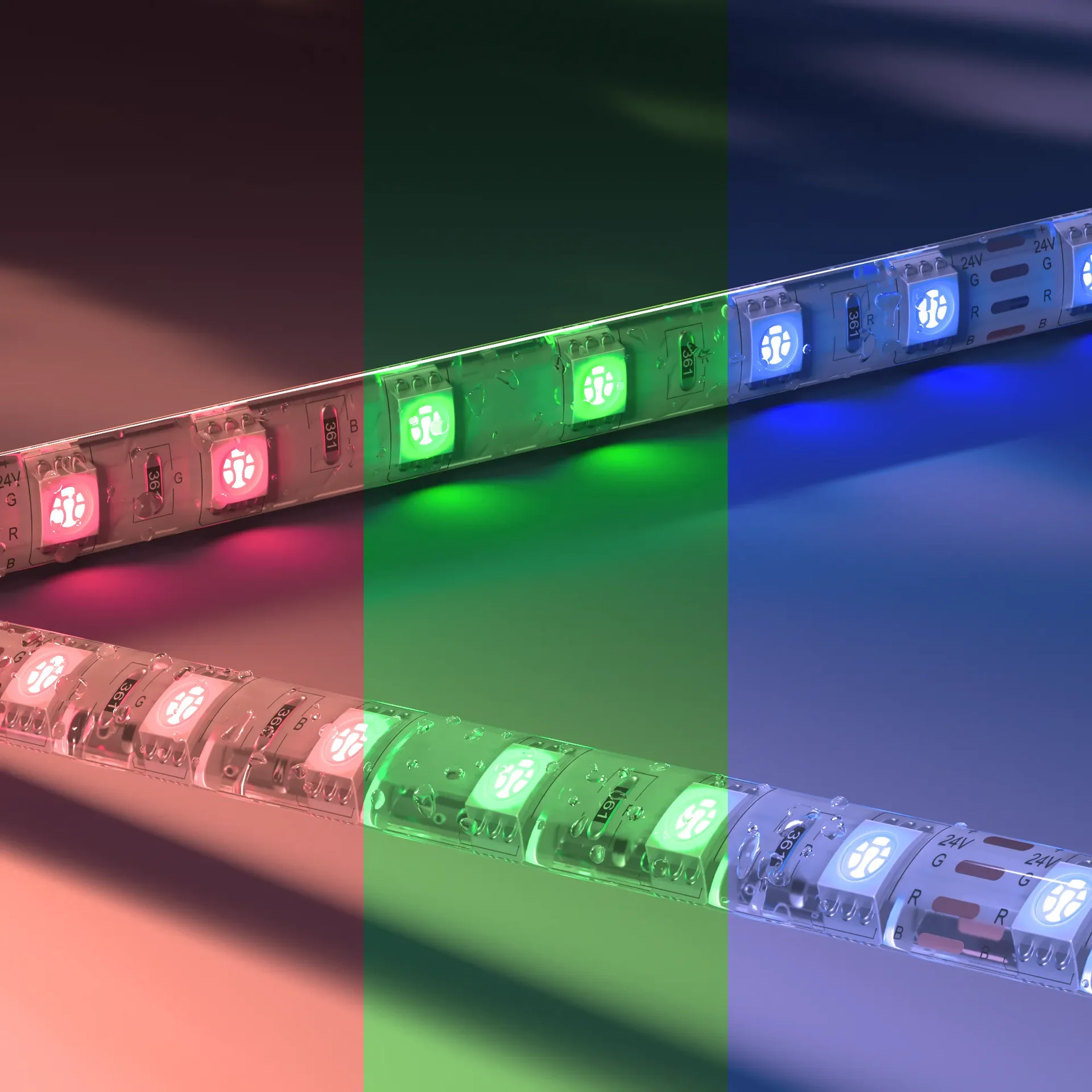 Светодиодная лента SMD LP 5050, 300 Led, IP65, 24V