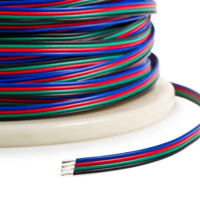 Провод 4х0,25мм для лент RGB К1 - изображение 1