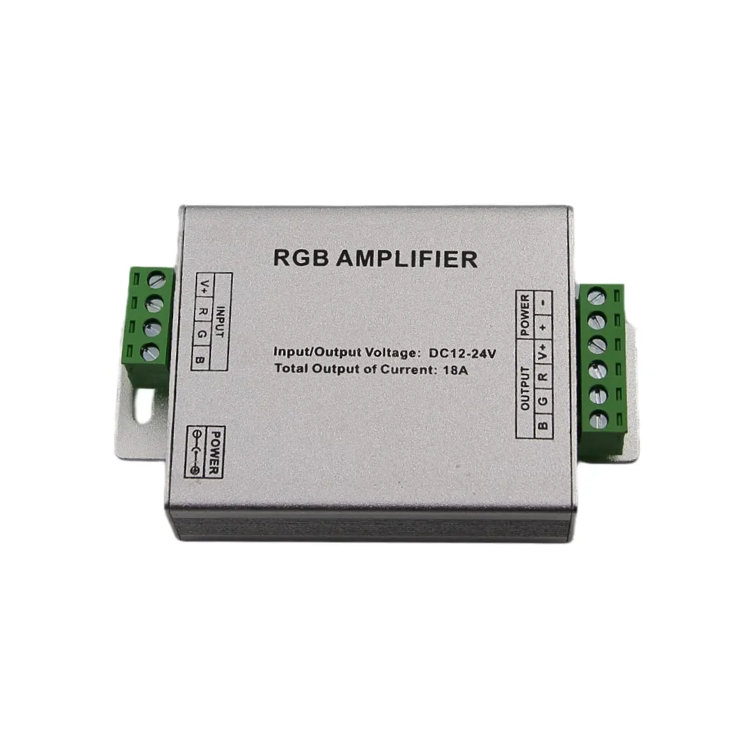 Усилитель RGB LP-M13-18A (12-24V, 3x6A, 216-432W)