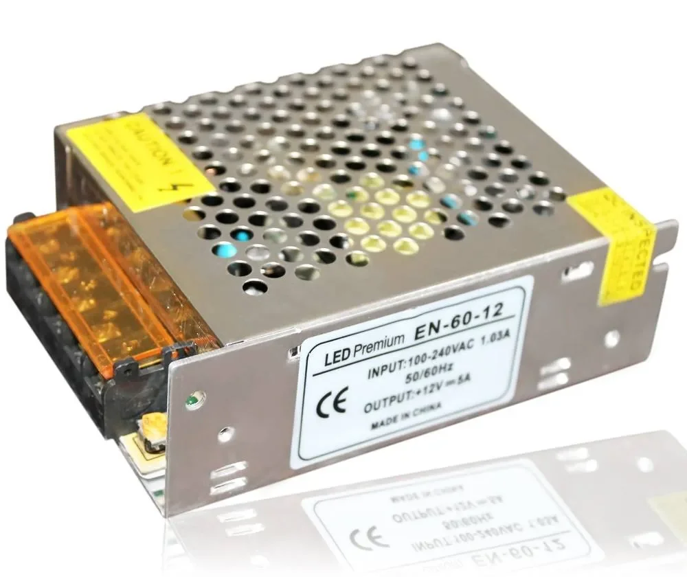 Блок питания EN-60-12 (12V, 60W, 5A, IP20)