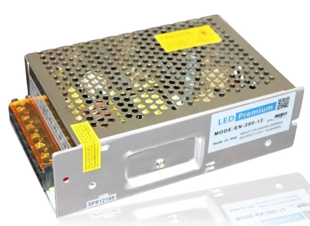 Блок питания EN-200-12 (12V, 200W, 16.66A, IP20)