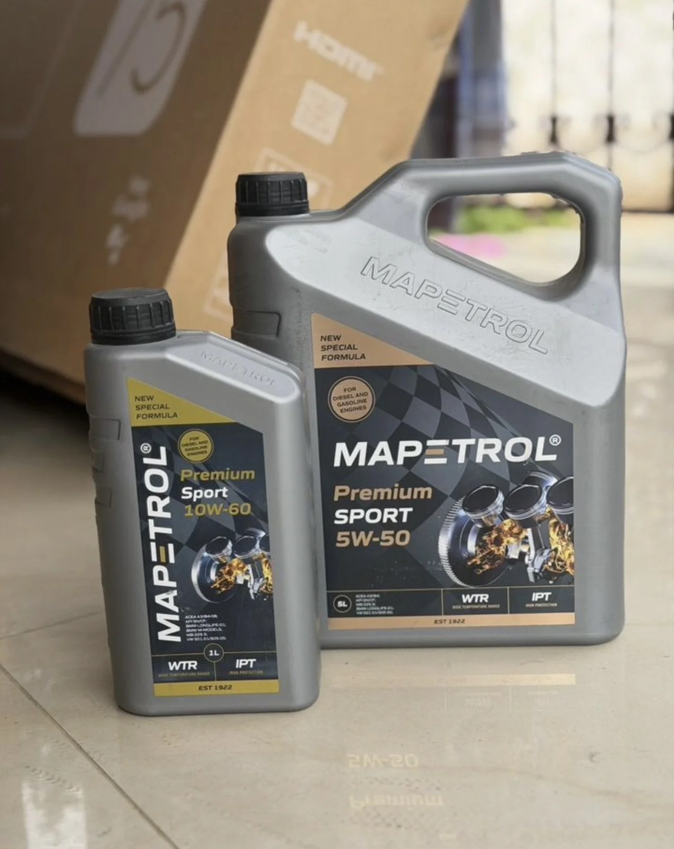 Гоночное масло Mapetrol 10w60 - миниатюра 3