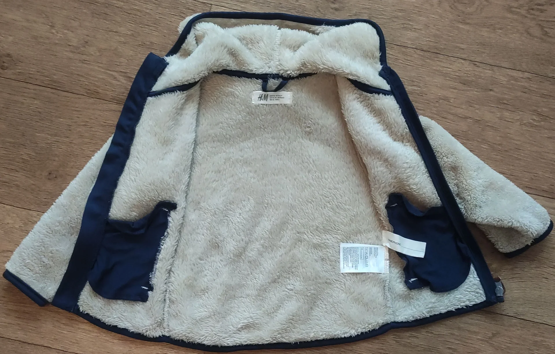 Флисовая кофта H&M (92 р-р). Идеальное состояние! - миниатюра 2