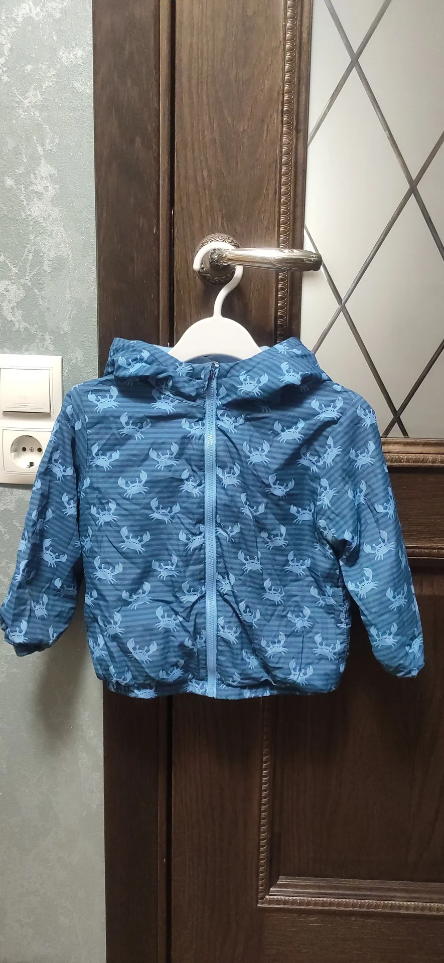 Яркая ветровка BabyGo (р. 86) с крабиками - изображение 1