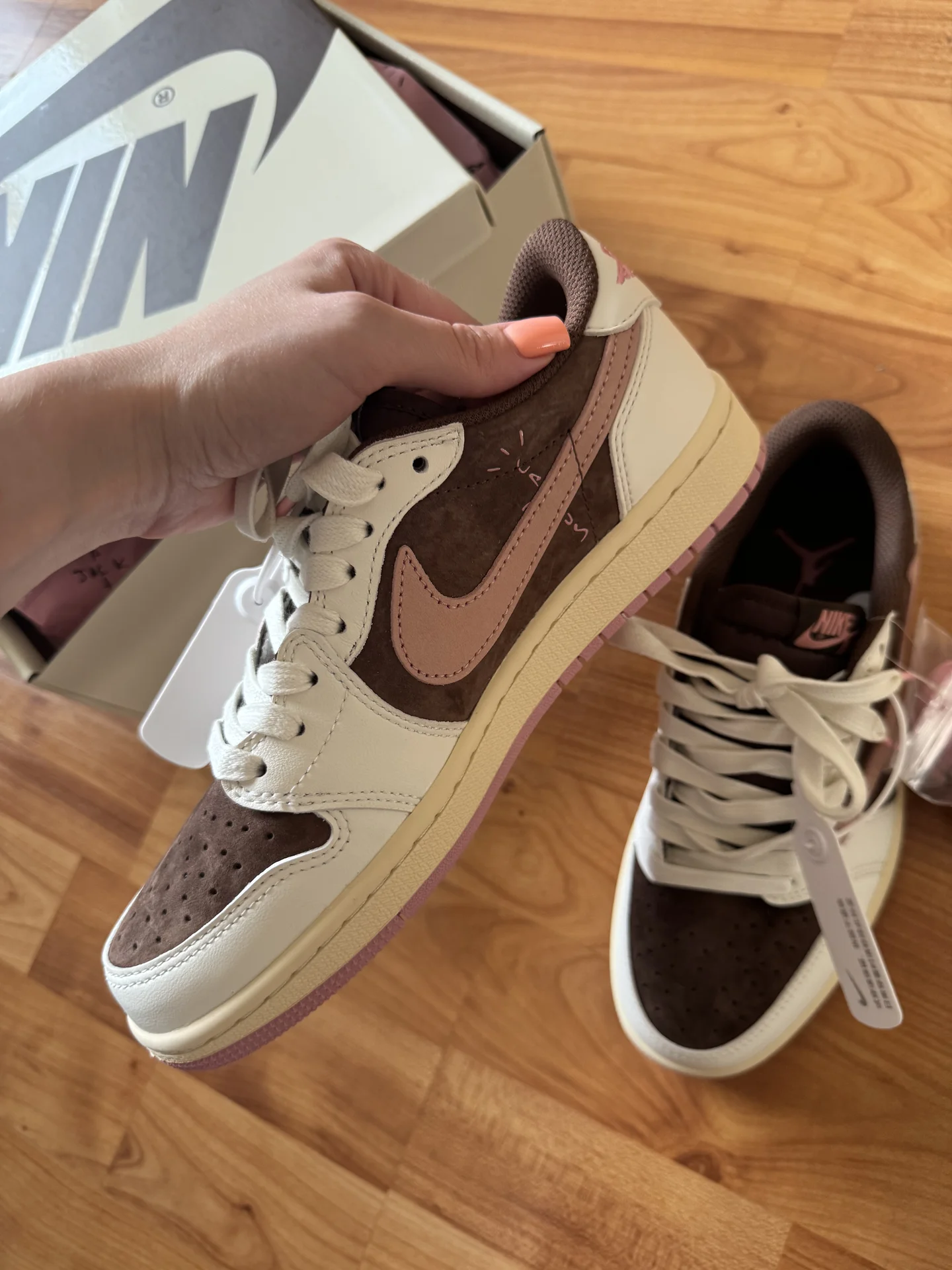 Кроссовки Travis Scott x Air Jordan 1 Low