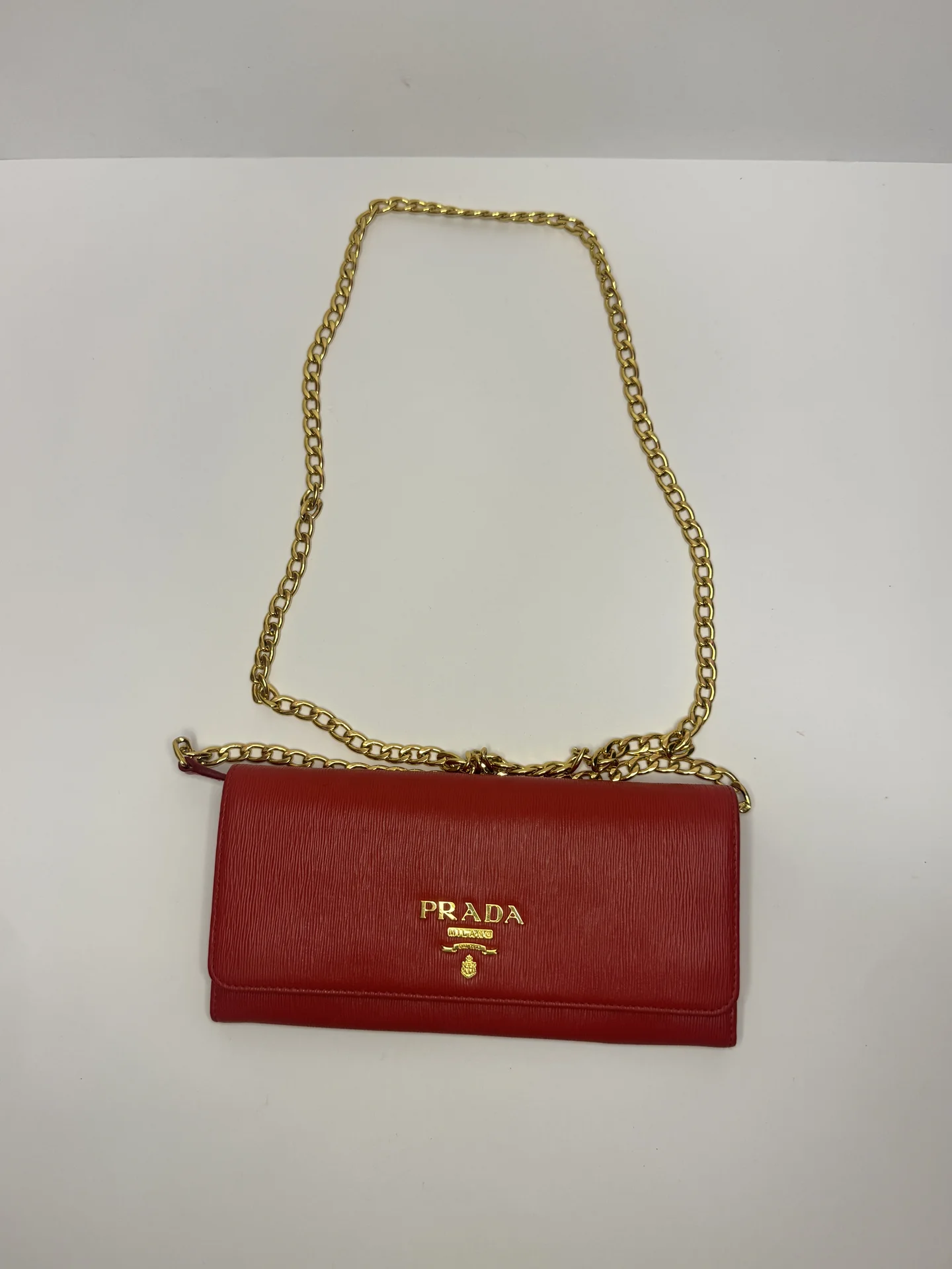 оригинальный кошелек клатч prada - изображение 1