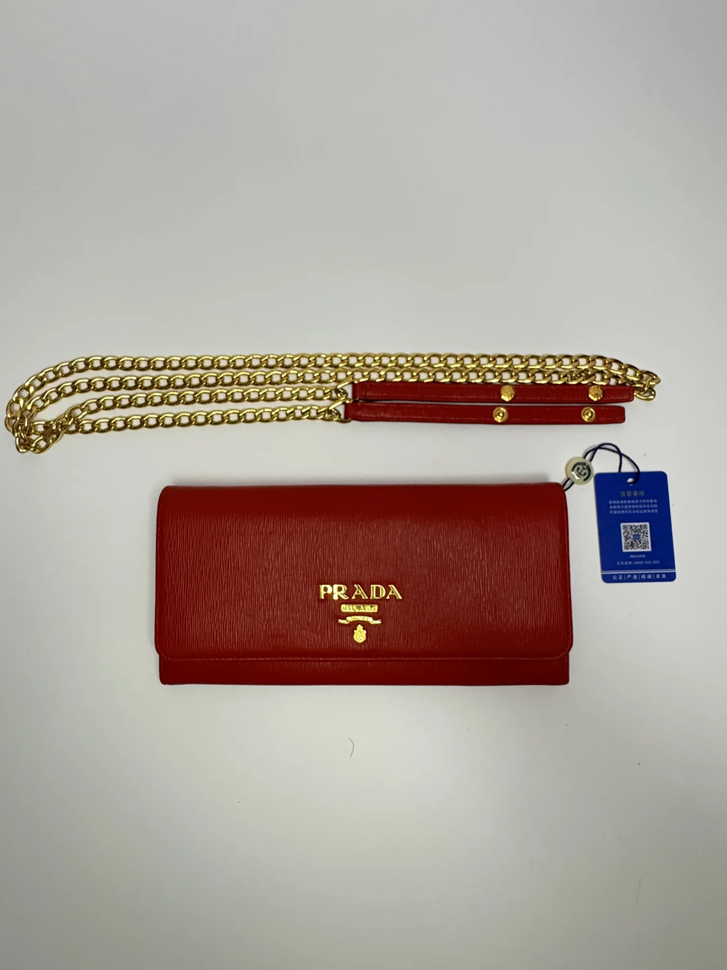 оригинальный кошелек клатч prada - миниатюра 2