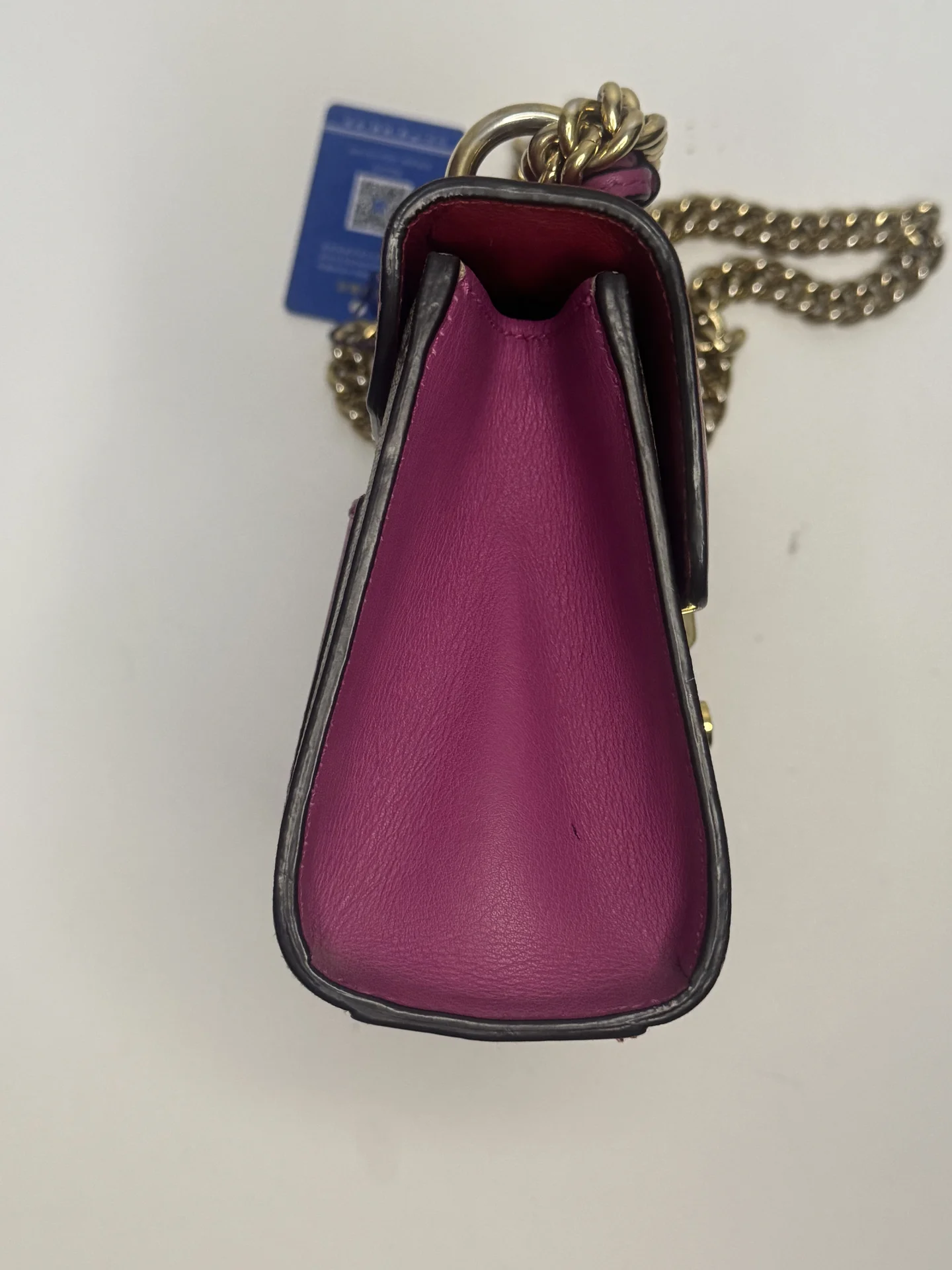 оригинальная сумка gucci с замком - миниатюра 4