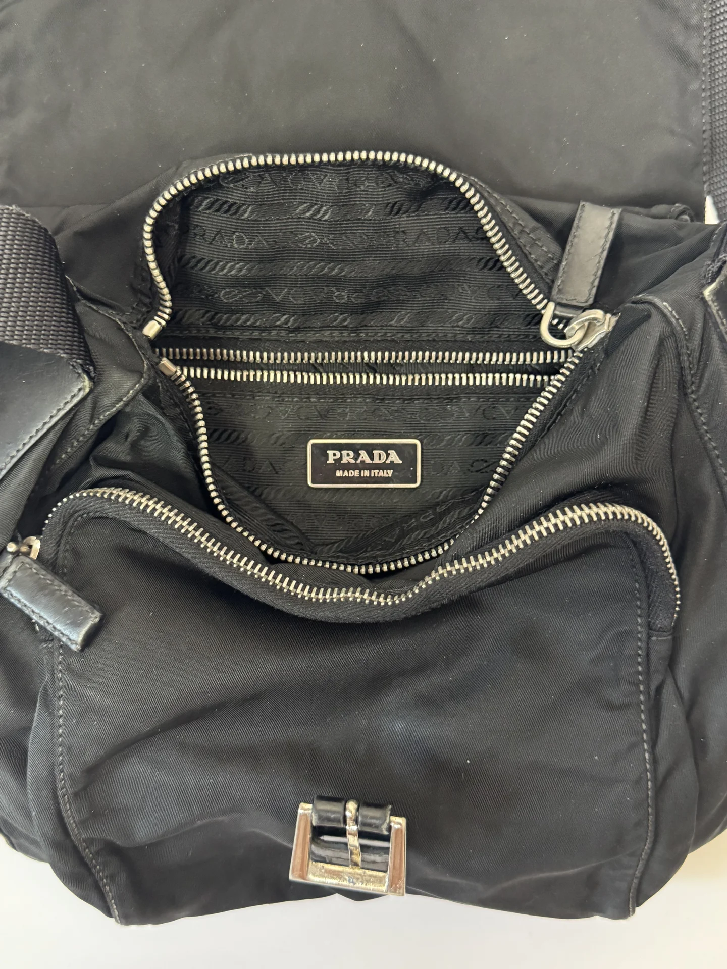 оригинальная сумка prada унисекс - миниатюра 4