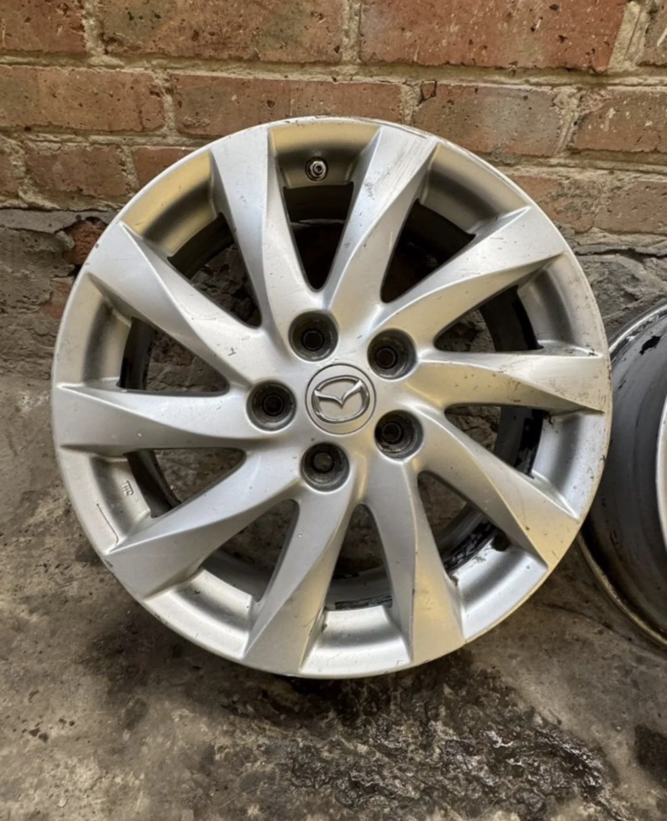 Литые диски Mazda 7×R17 5×114.3 - изображение 1