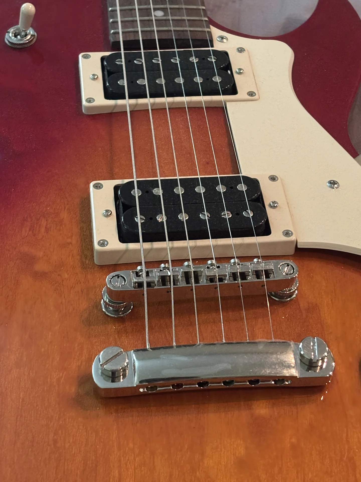 Cort CR100-CRS Classic Rock Электрогитара, красный - миниатюра 2