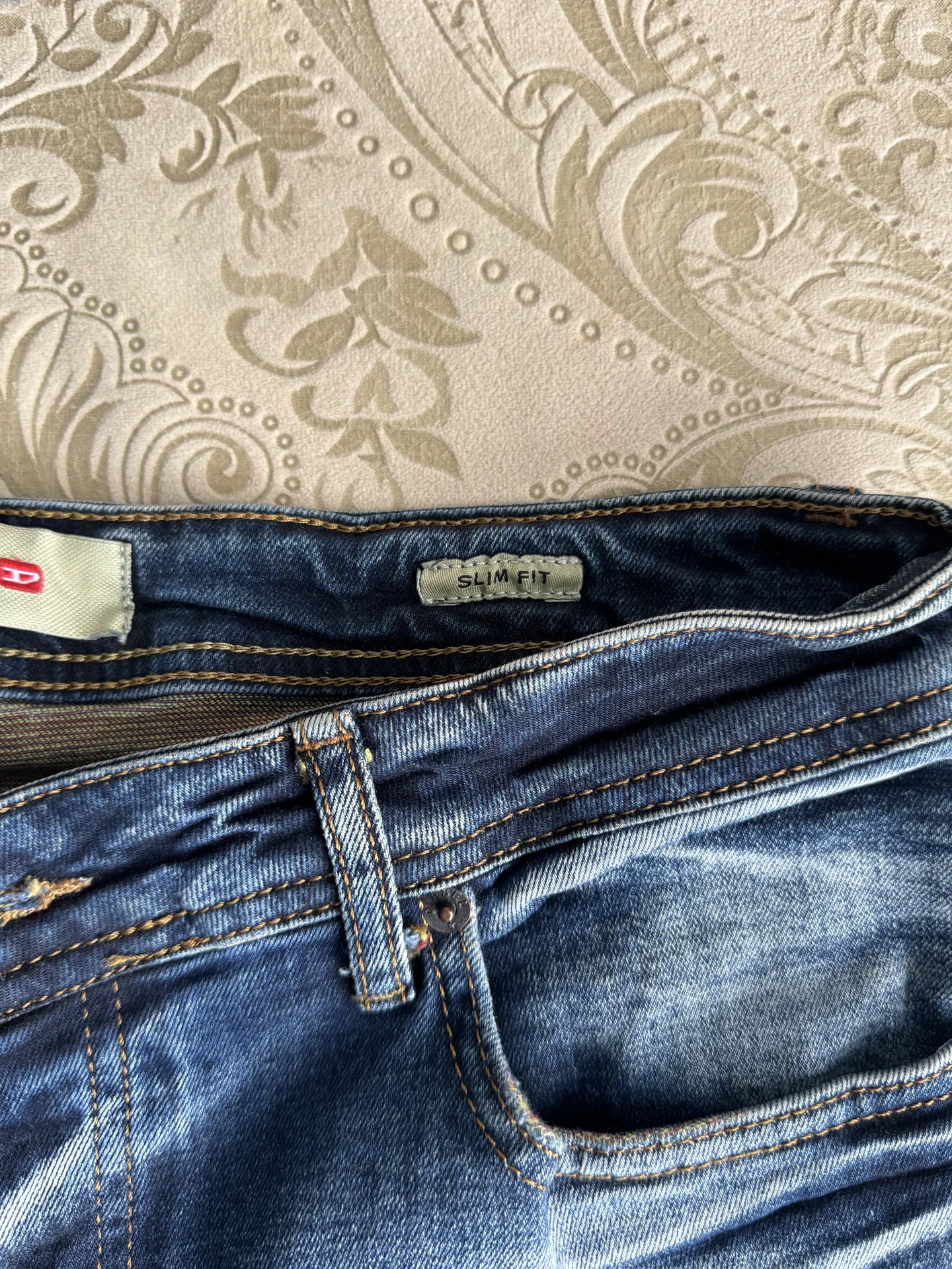 Джинсы DIESEL slim fit - миниатюра 3