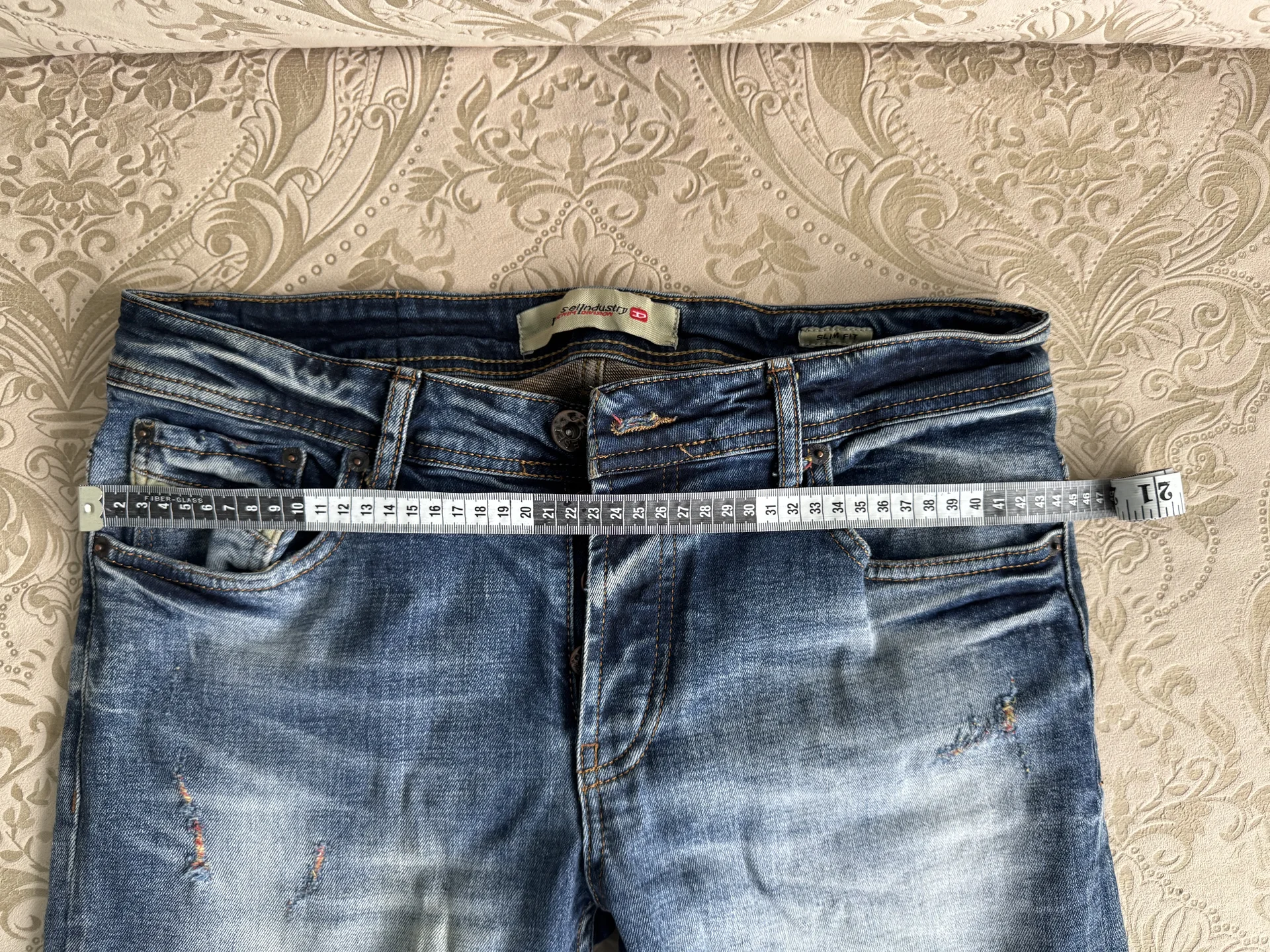 Джинсы DIESEL slim fit - миниатюра 9