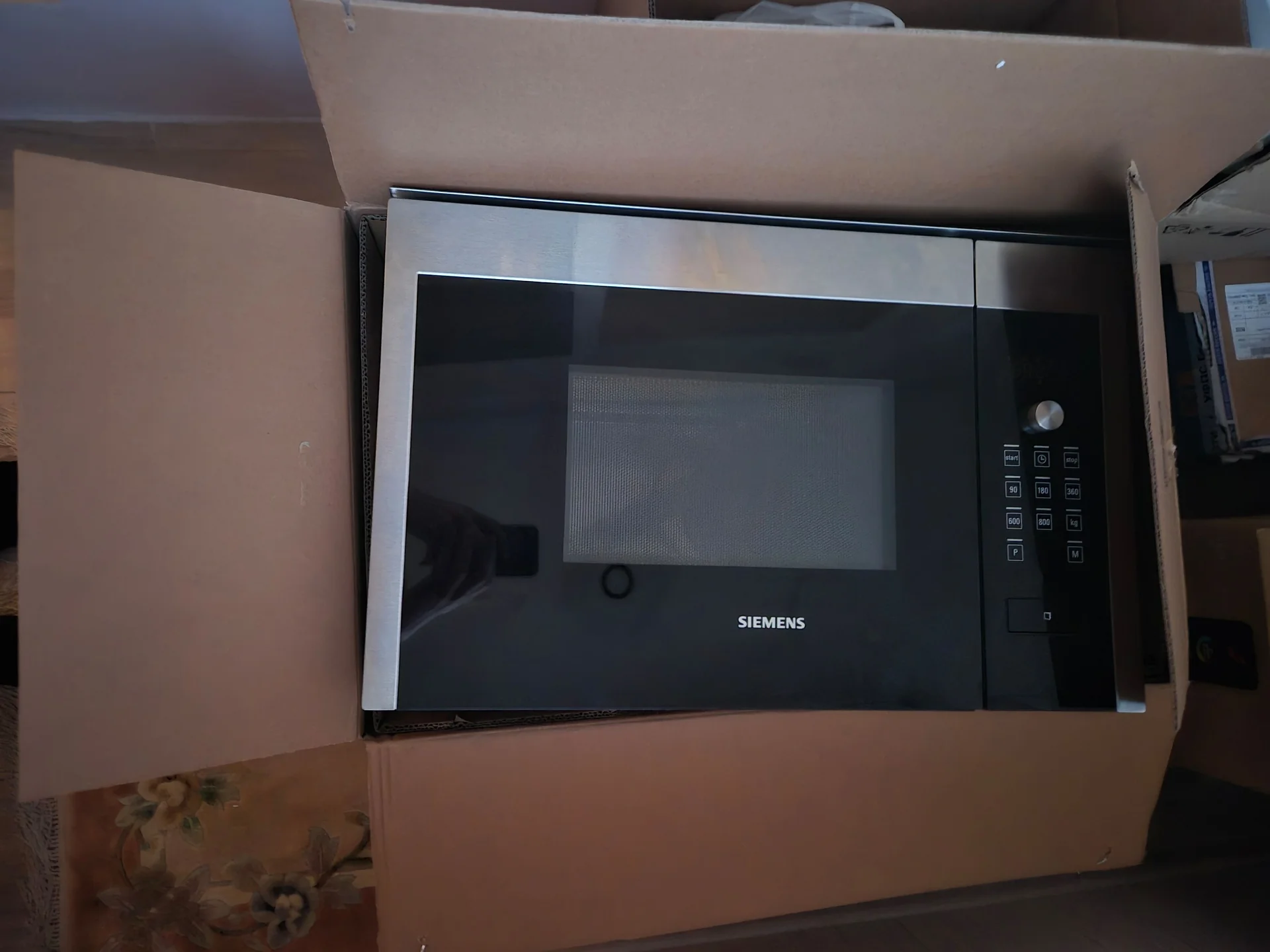 Микроволновка siemens hf15m564 на запчасти - изображение 1