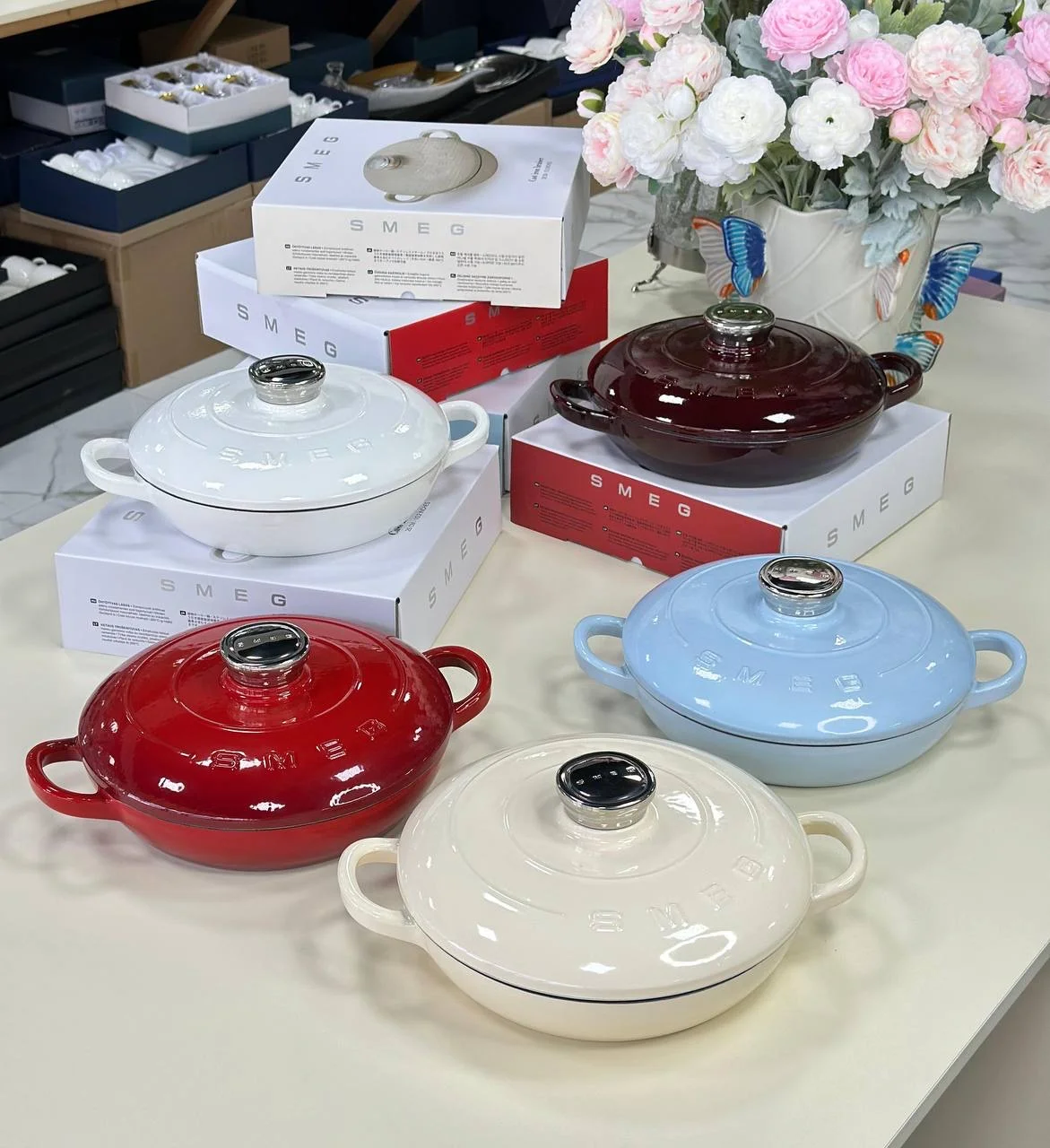 кастрюля smeg - миниатюра 2