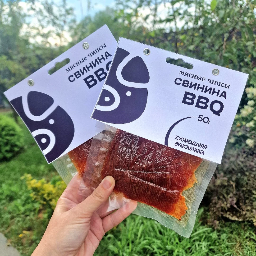 Мясные чипсы BBQ