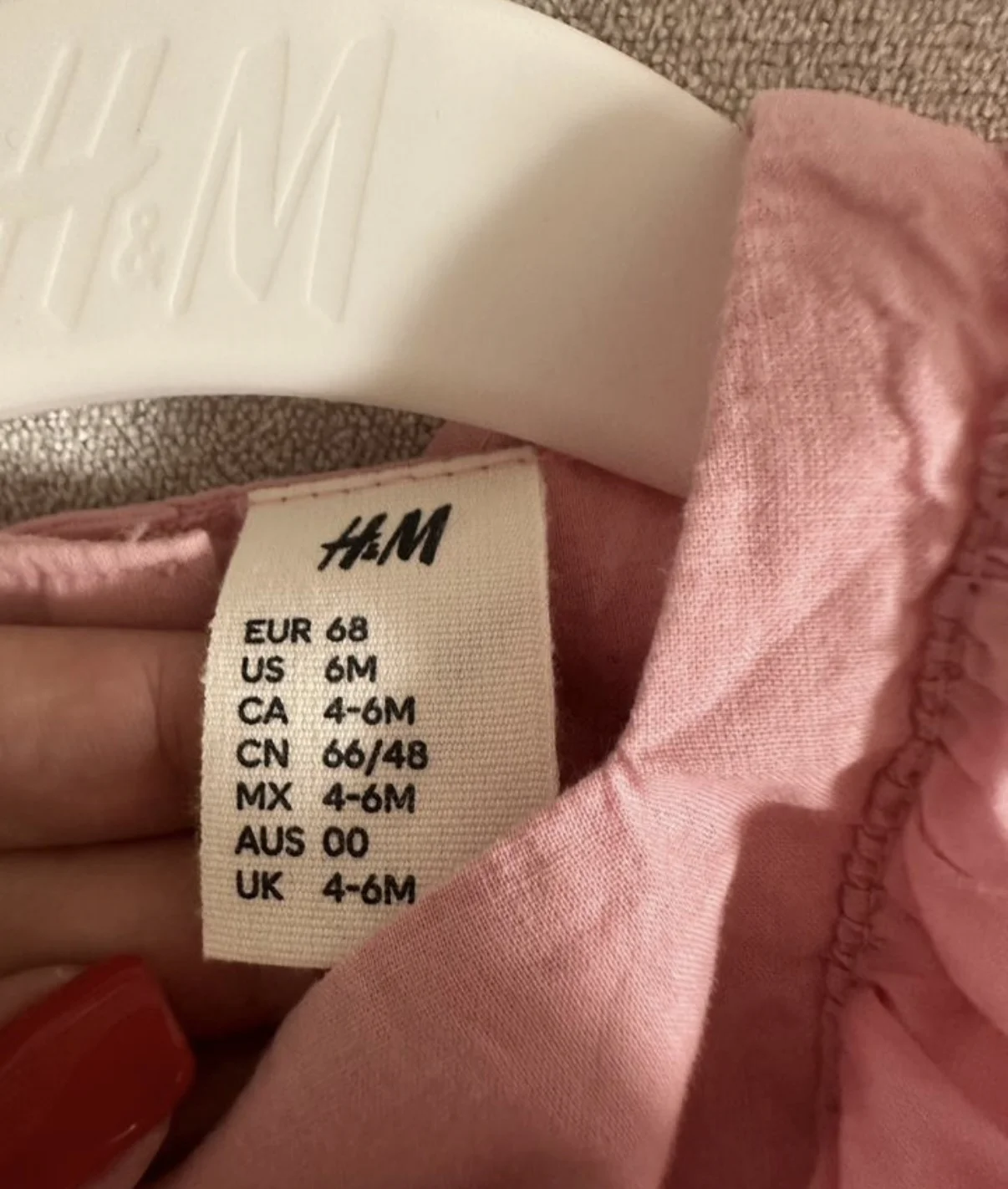 Костюм H&M для девочки 68 оригинал - миниатюра 2