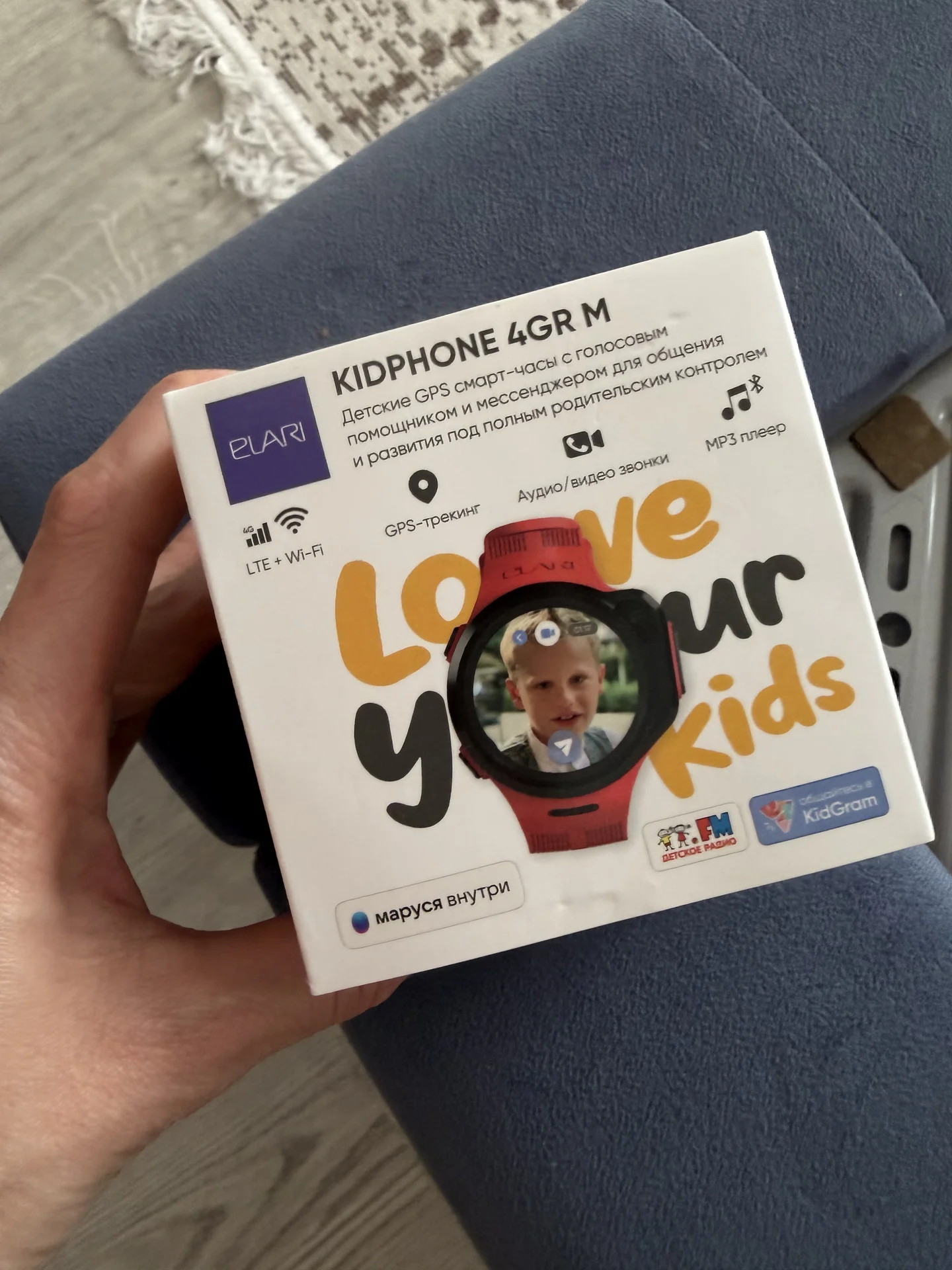 Elari Kidphone 4GR M умные часы - миниатюра 5