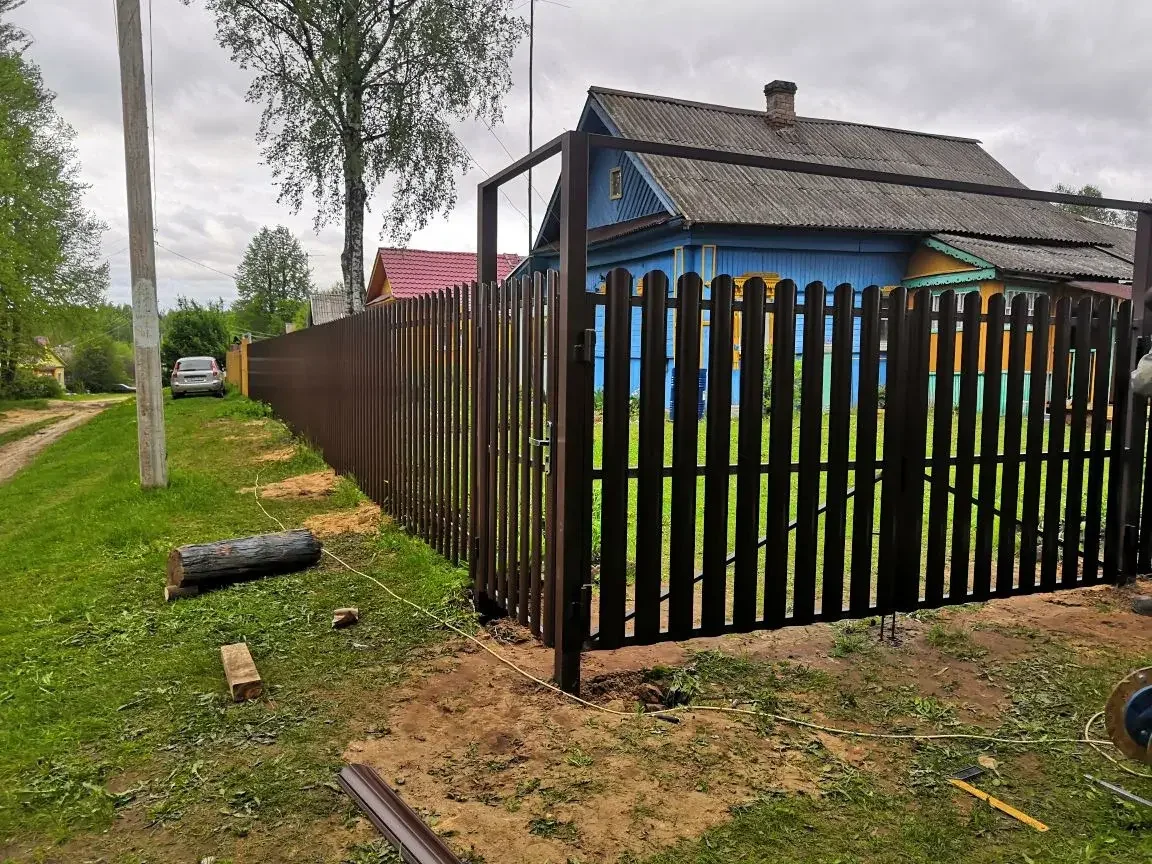 Установка заборов под ключ - миниатюра 7