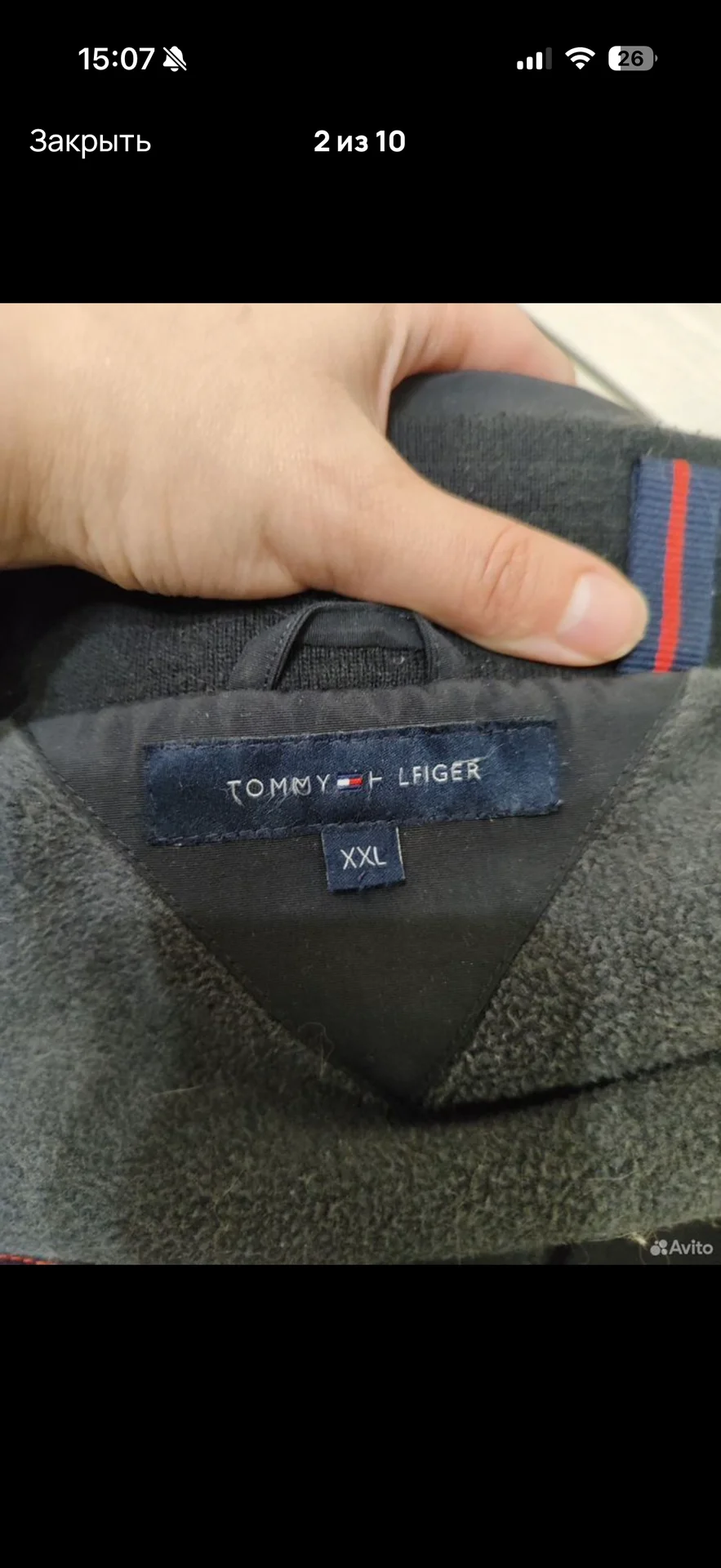 Мужская куртка Tommi Hilfiger close - миниатюра 2