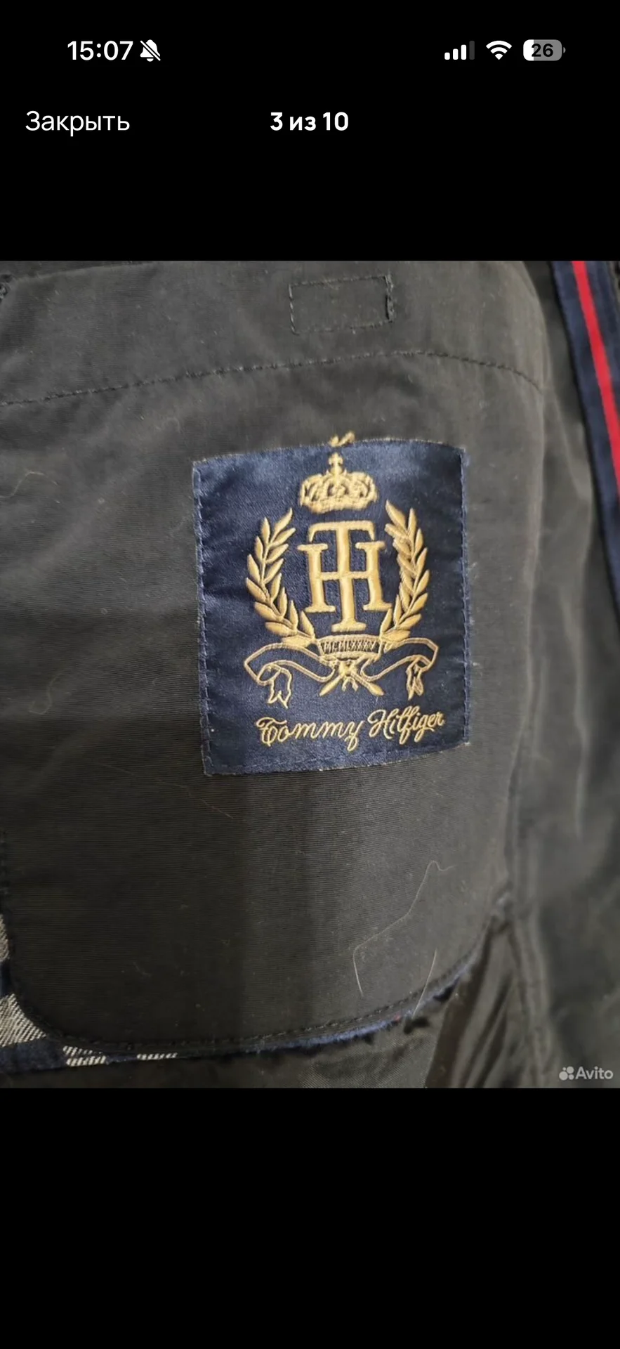 Мужская куртка Tommi Hilfiger close - миниатюра 3