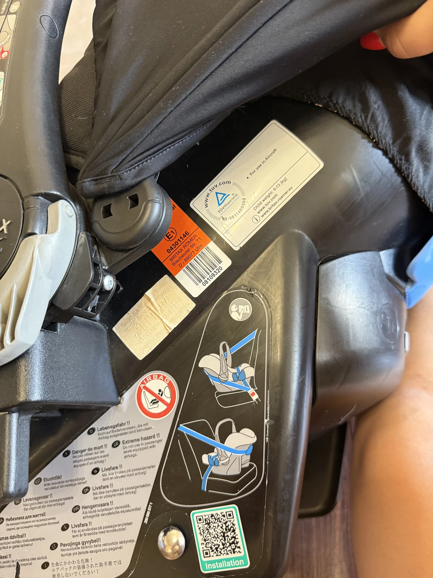 автолюлька britax romer - миниатюра 3