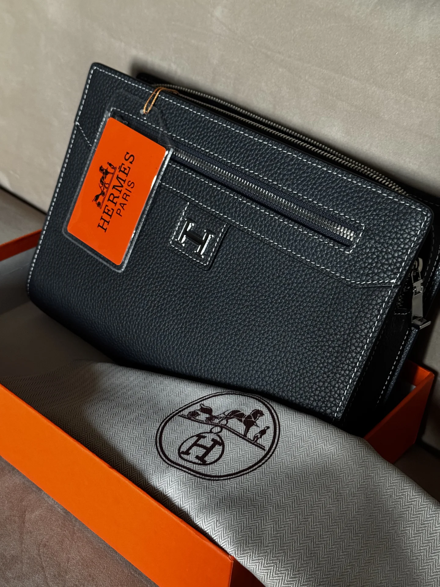 Мужской клатч Hermes - изображение 1