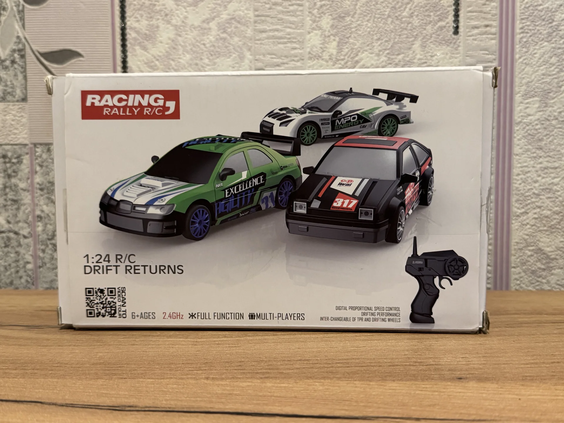 Racing rally r/c skyline GTR 35 машинка - миниатюра 2