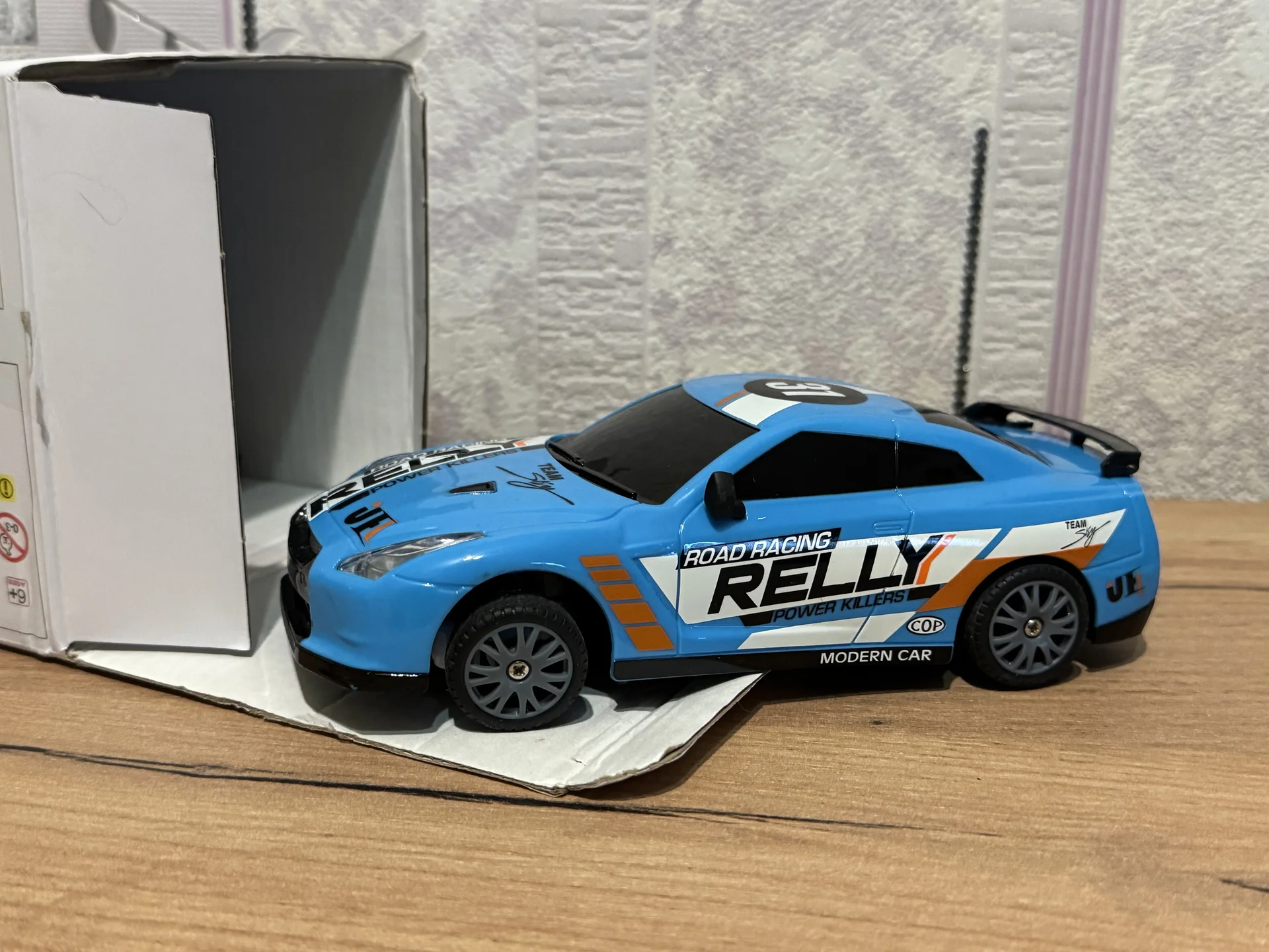 Racing rally r/c skyline GTR 35 машинка - миниатюра 3