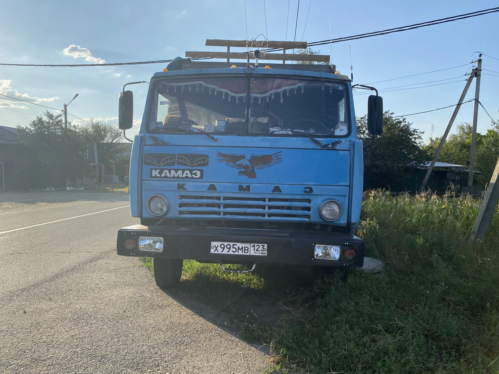 Самосвал 54 м3 КАМАЗ 55102С, 1987 - миниатюра 3
