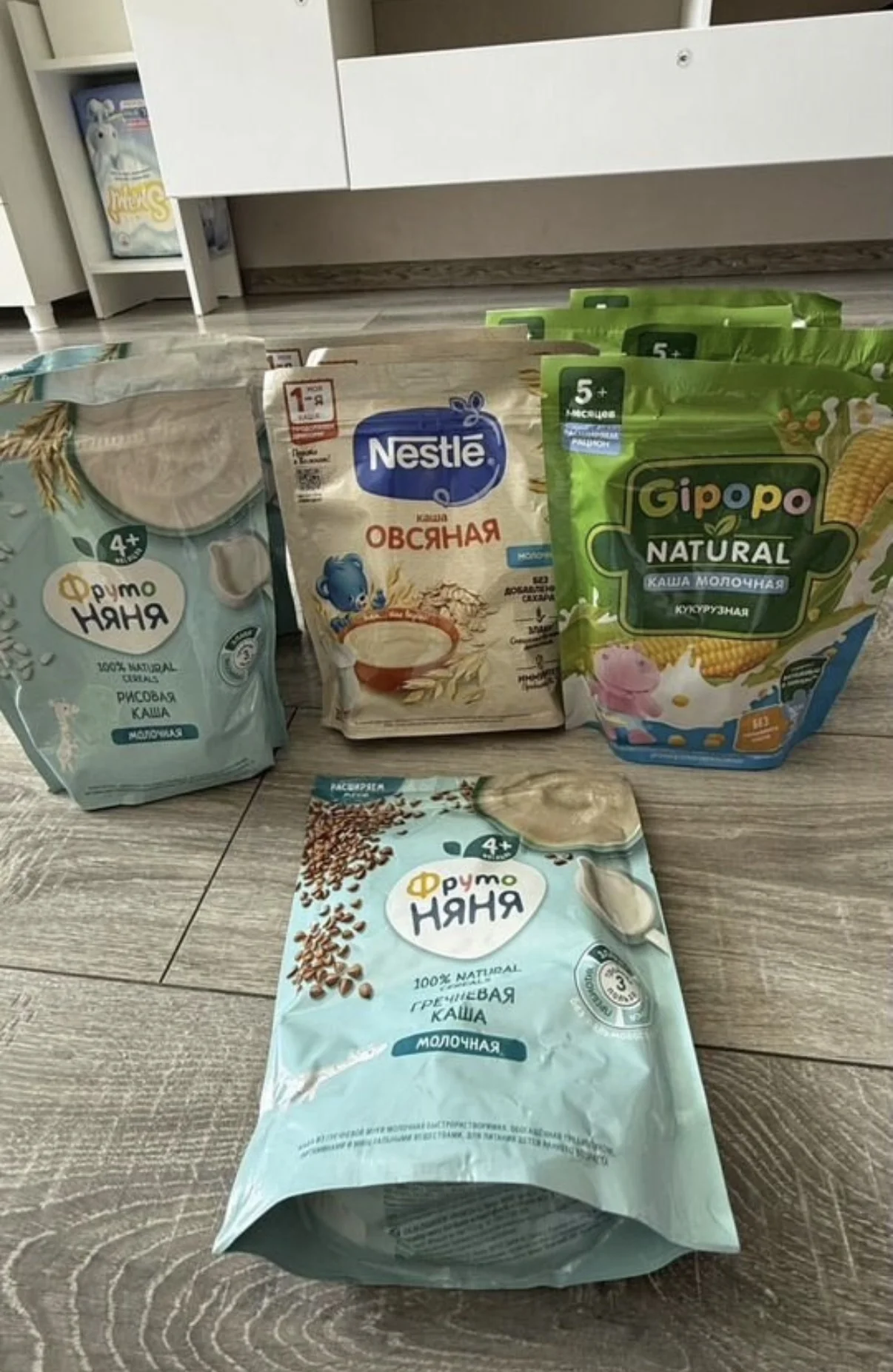 каши детские