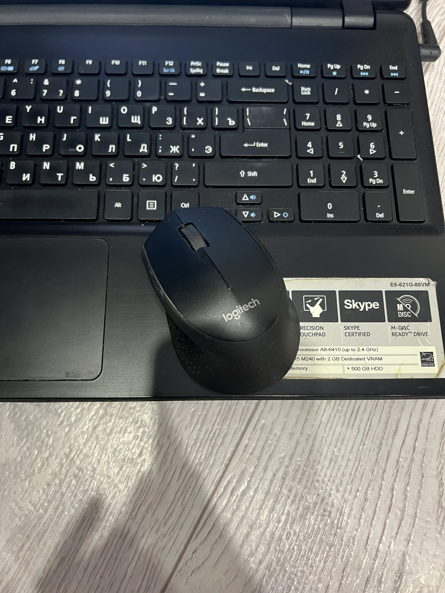 Ноутбук Acer Aspire E5-521G (AMD A8) - миниатюра 5