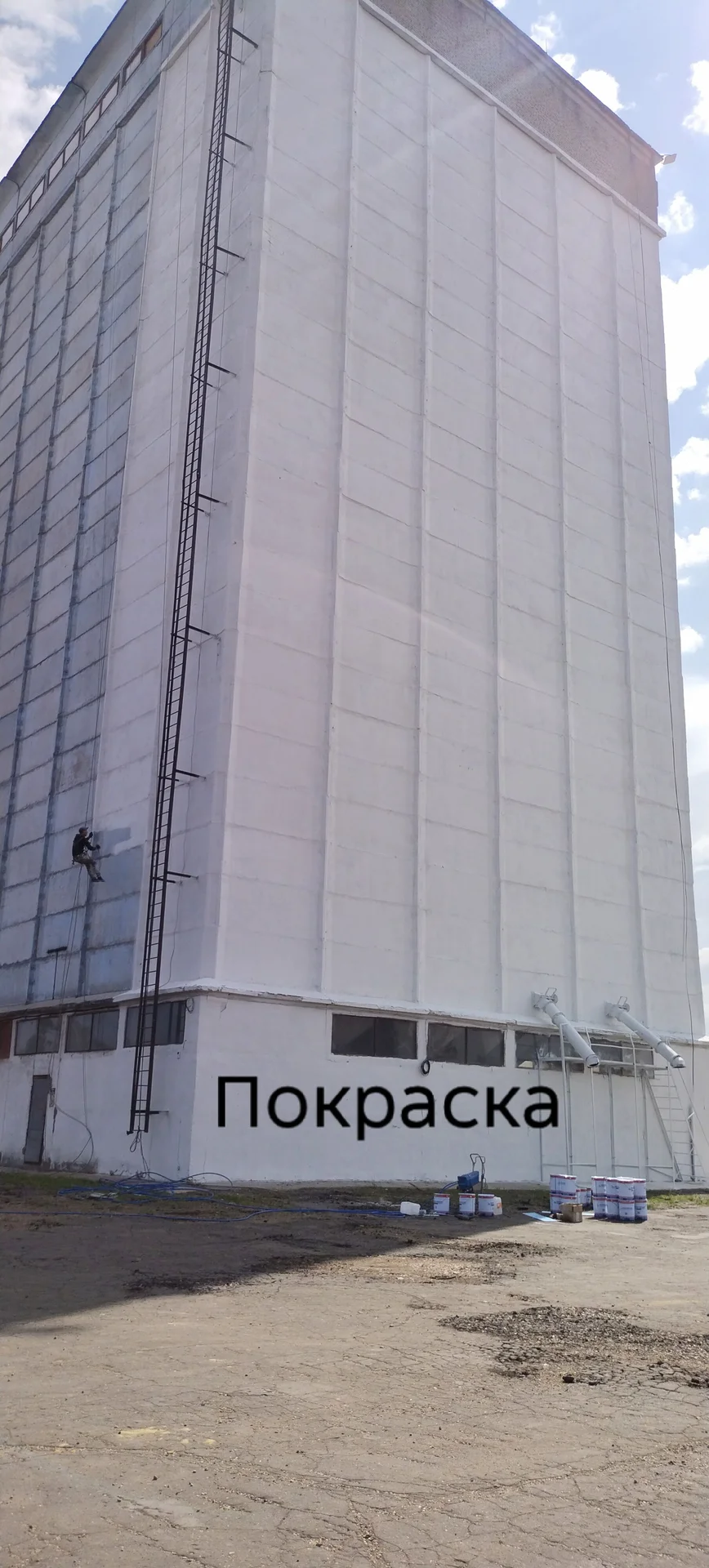 Высотные работы, промышленный альпинист. - миниатюра 5